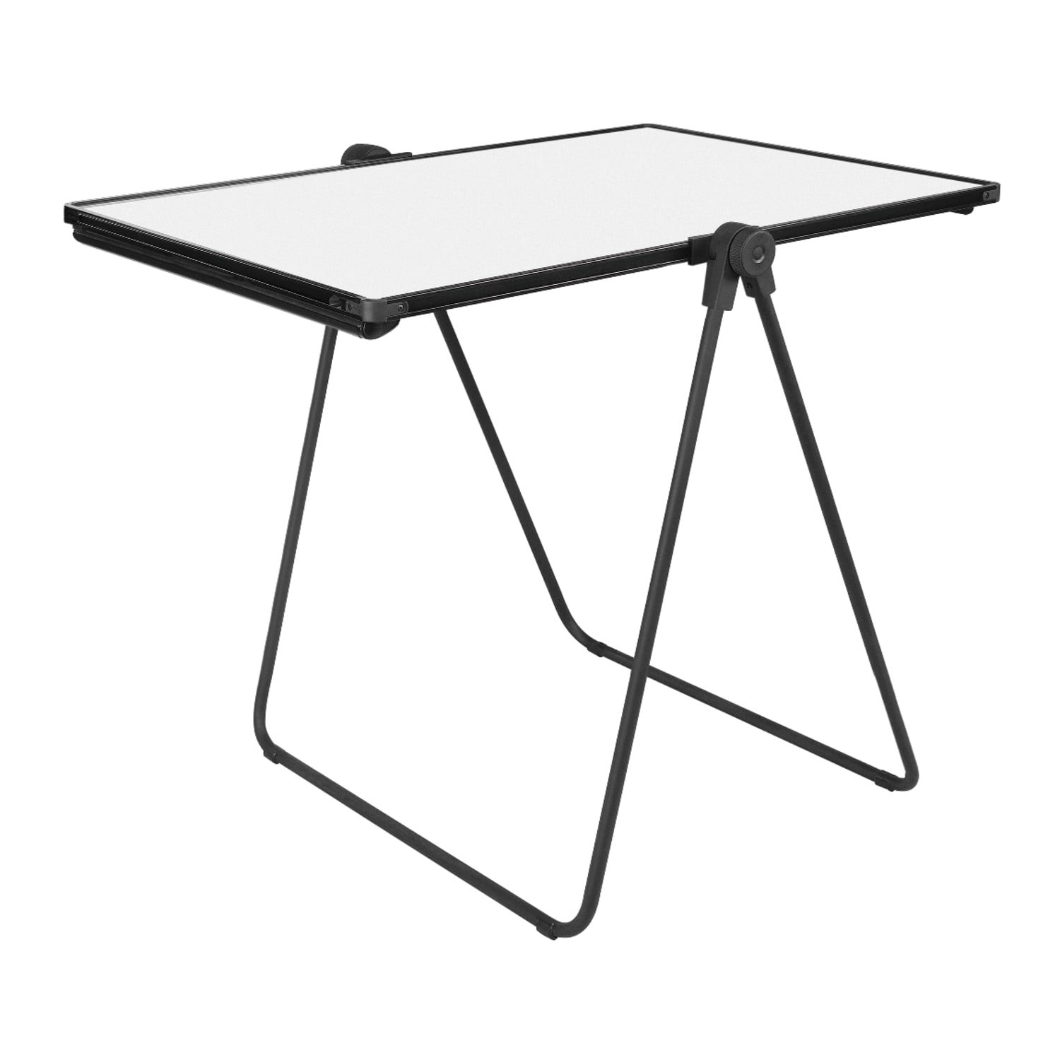 Office Depot Brand Convertible Table/Footbar Non-Magnetic Dry-Erase Whiteboard Presentation Easel, 67in x 30-1/2in, Metal Frame With Black Finish - Image 3