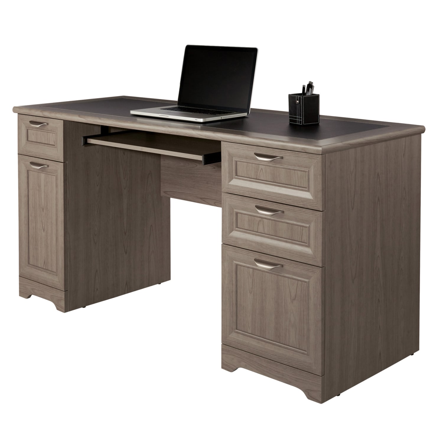 Realspace Magellan 59"W Manager's Desk, Gray - Image 7