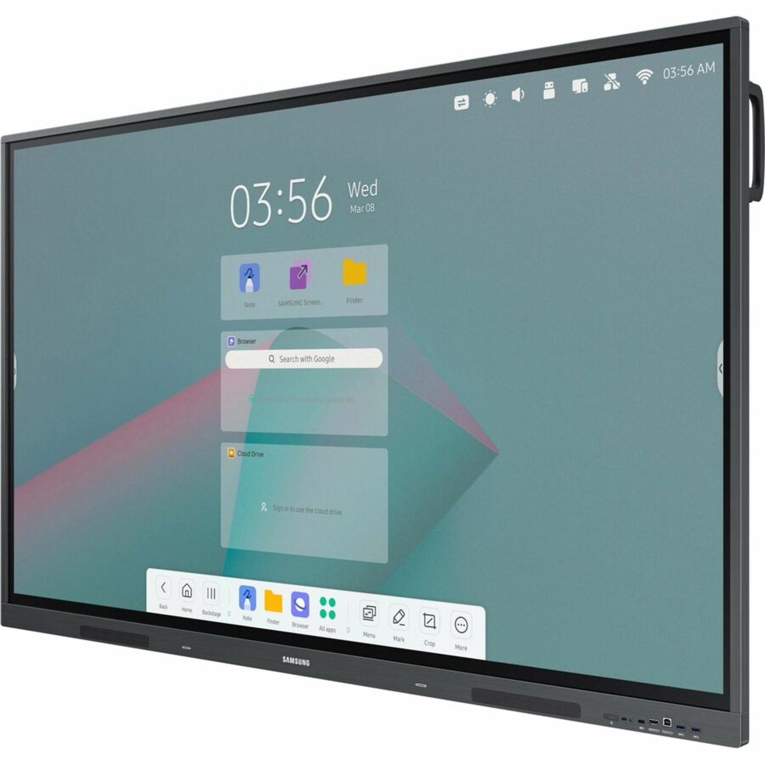 Samsung 75in Samsung Interactive Display - 75in - Active AreaMulti-touch Screen - Wireless - Speaker - HDMI - 385 W - Android - Image 4