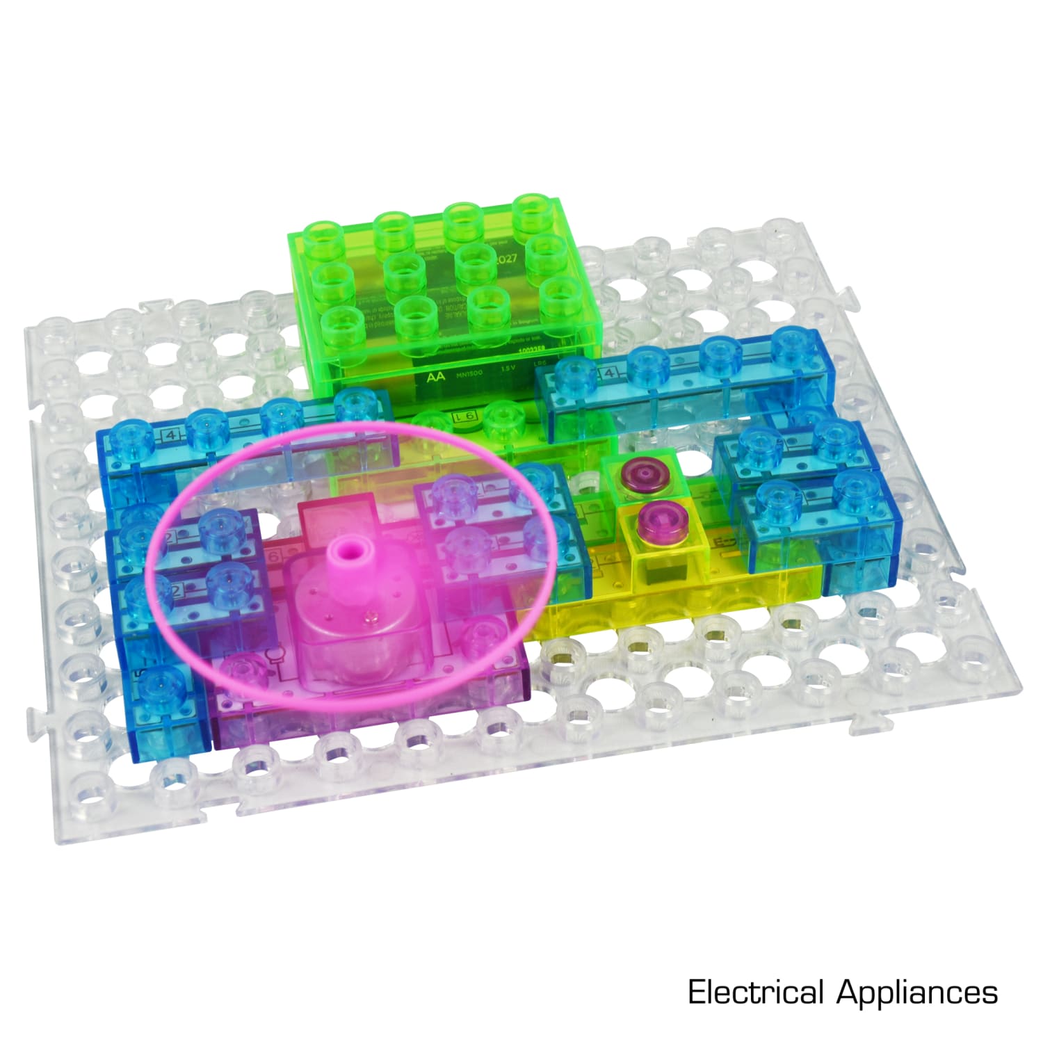 E-Blox Circuit Blox Student Projects Set, Black, Grade 3 To 12, Set Of 120 Projects - Image 5