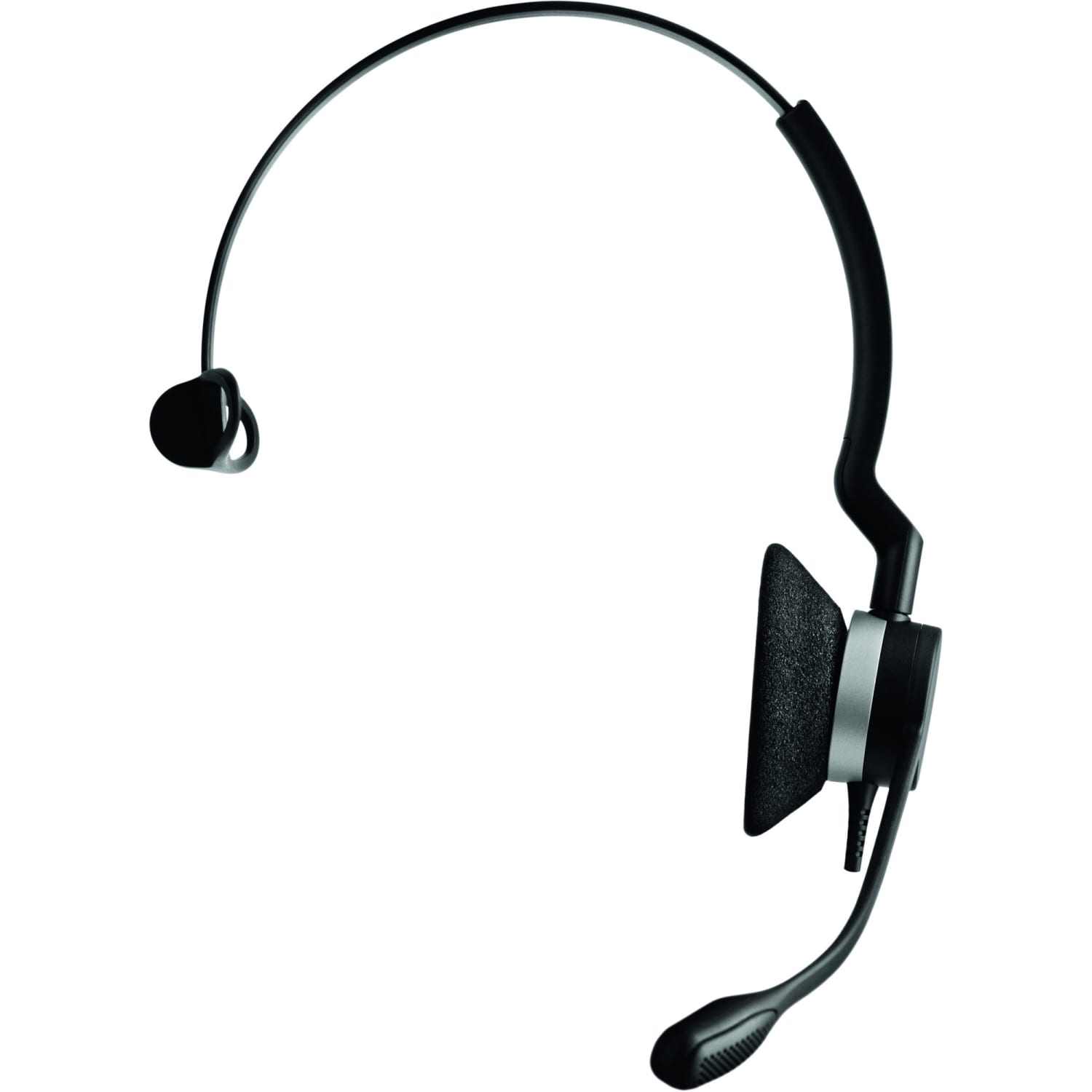 Jabra BIZ 2300 Headset - Mono - USB Type C - Wired - 32 Ohm - 70 Hz to 16 kHz - Over-the-head - Monaural - Supra-aural - 7.71 ft Cable - Noise Cancelling, Uni-directional Microphone - Noise Canceling - Image 3