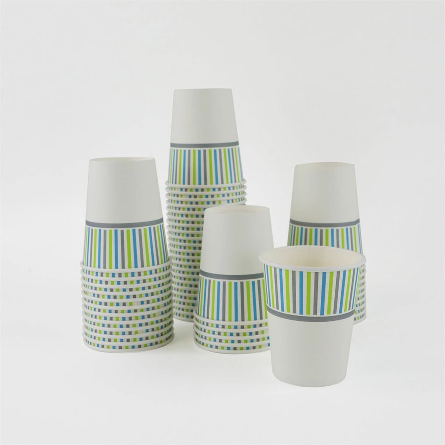 Genuine Joe 10 oz Hot Beverage Cups - 10 fl oz - Assorted - Paper - Hot Chocolate, Cappuccino, Tea, Coffee, Beverage - 50 / Pack - Image 4