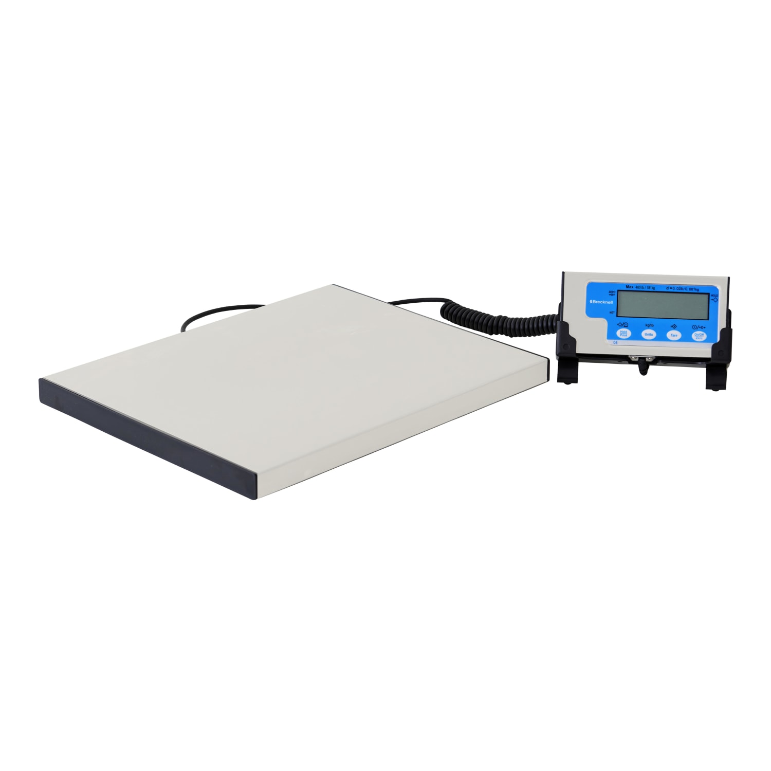 Brecknell 400 lb. Portable Shipping Scale - 400 lb / 181 kg Maximum Weight Capacity - White - Image 6