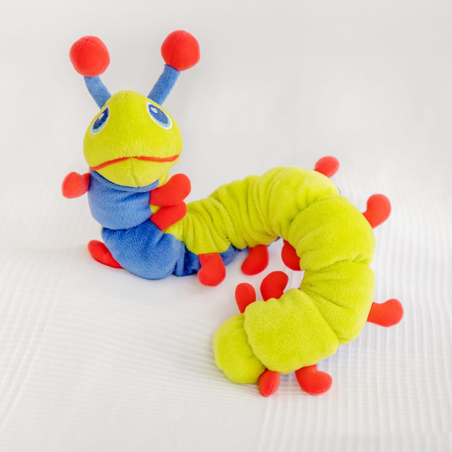 The Calm Caterpillar Calmee The Caterpillar Deep Breathing Tool For Kids, Green/Blue/Red - Image 4