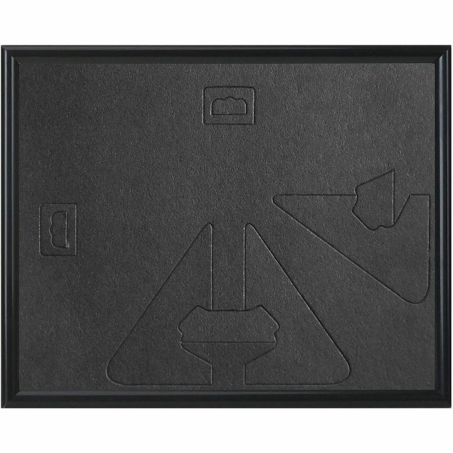 Lorell Certificate Frame, 8.50in x 11in Frame Size, Desktop, Wall Mountable, Vertical, Horizontal, Black, 49415 - Image 3