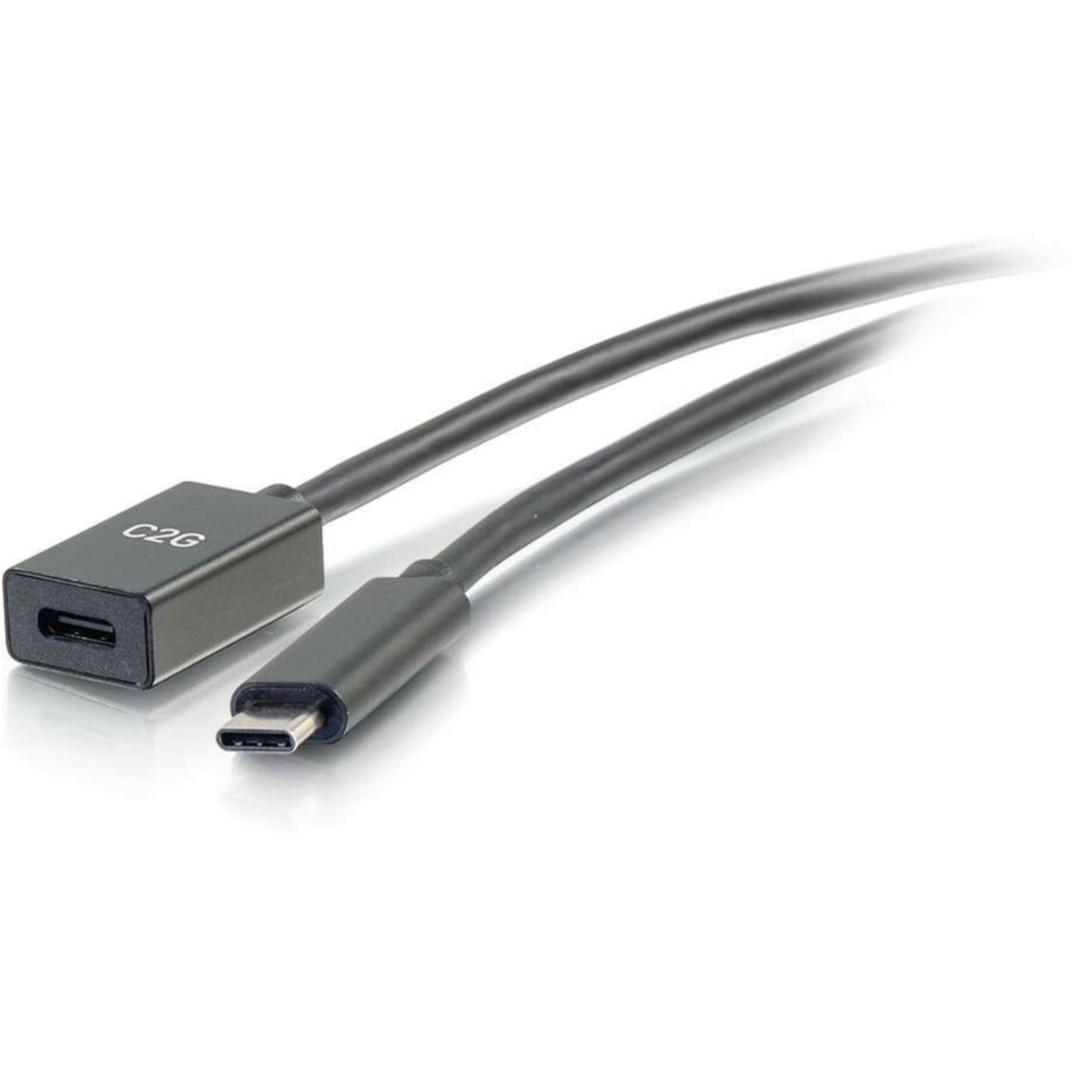 C2G 3ft USB C Extension Cable - 10G 3A - M/F - 3 ft USB Data Transfer Cable  - 28658 - Image 3