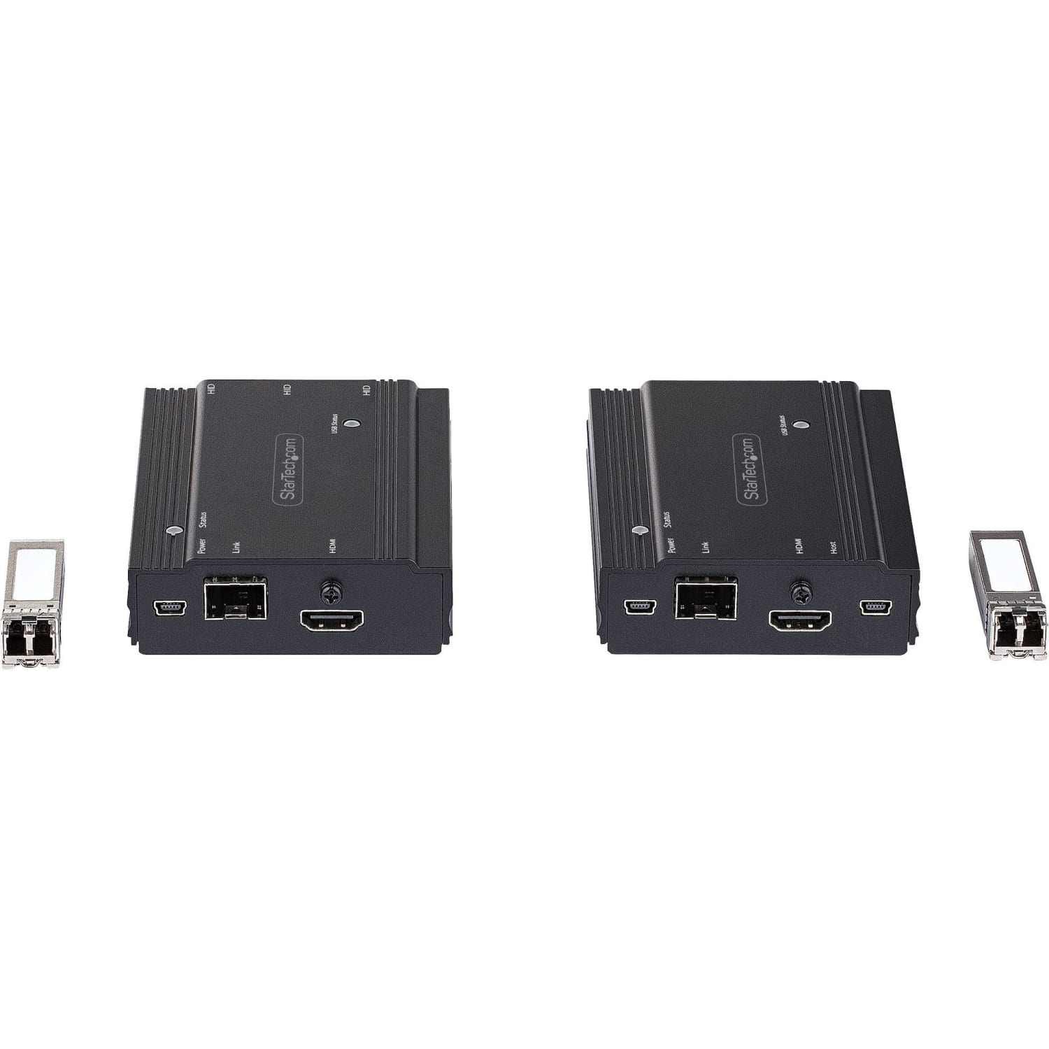 StarTech.com 4K HDMI KVM Extender over Fiber, HDMI Video & USB over Fiber, up to 984ft/300m (MultiMode), 10G MMF SFP+ Modules - Image 3