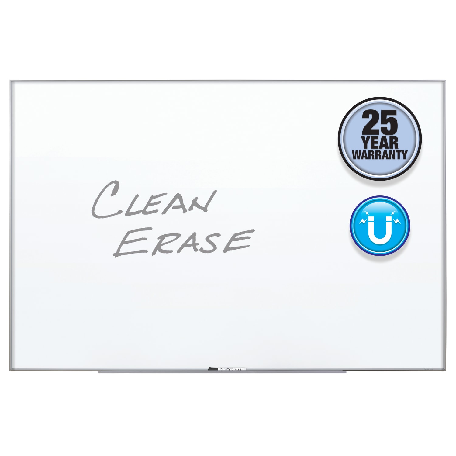 Quartet Nano Magnetic Dry-Erase Whiteboard, 72in x 48in, Aluminum Frame With Silver Finish - Image 5