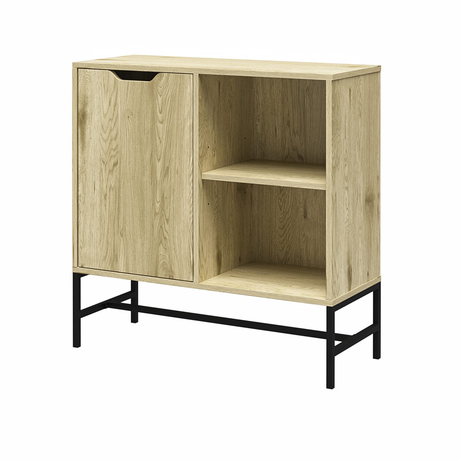 Ameriwood Home Modine 30inH Bookcase, Natural - Image 5