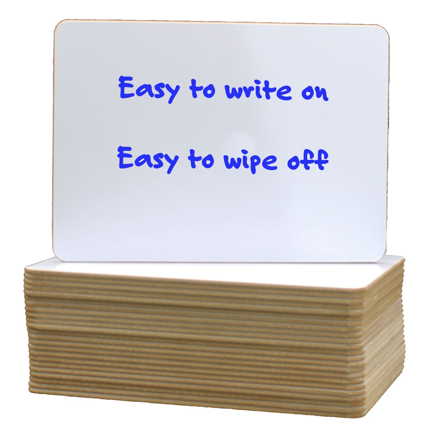 Flipside Products Non-Magnetic Dry-Erase Boards, 5in x 7in, Class Pack Of 24 Boards - Image 3