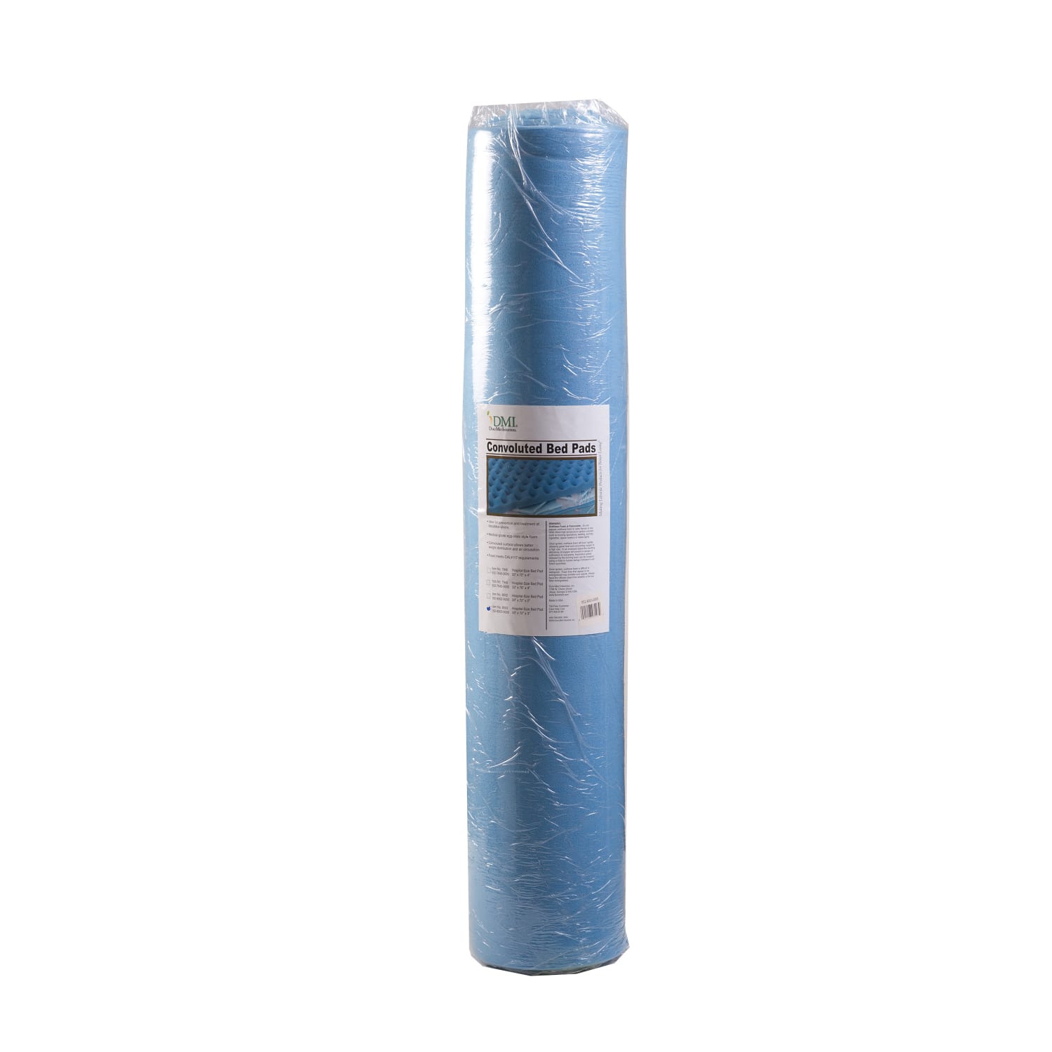 DMI Convoluted Foam Mattress Topper, Queen, Blue - Image 6
