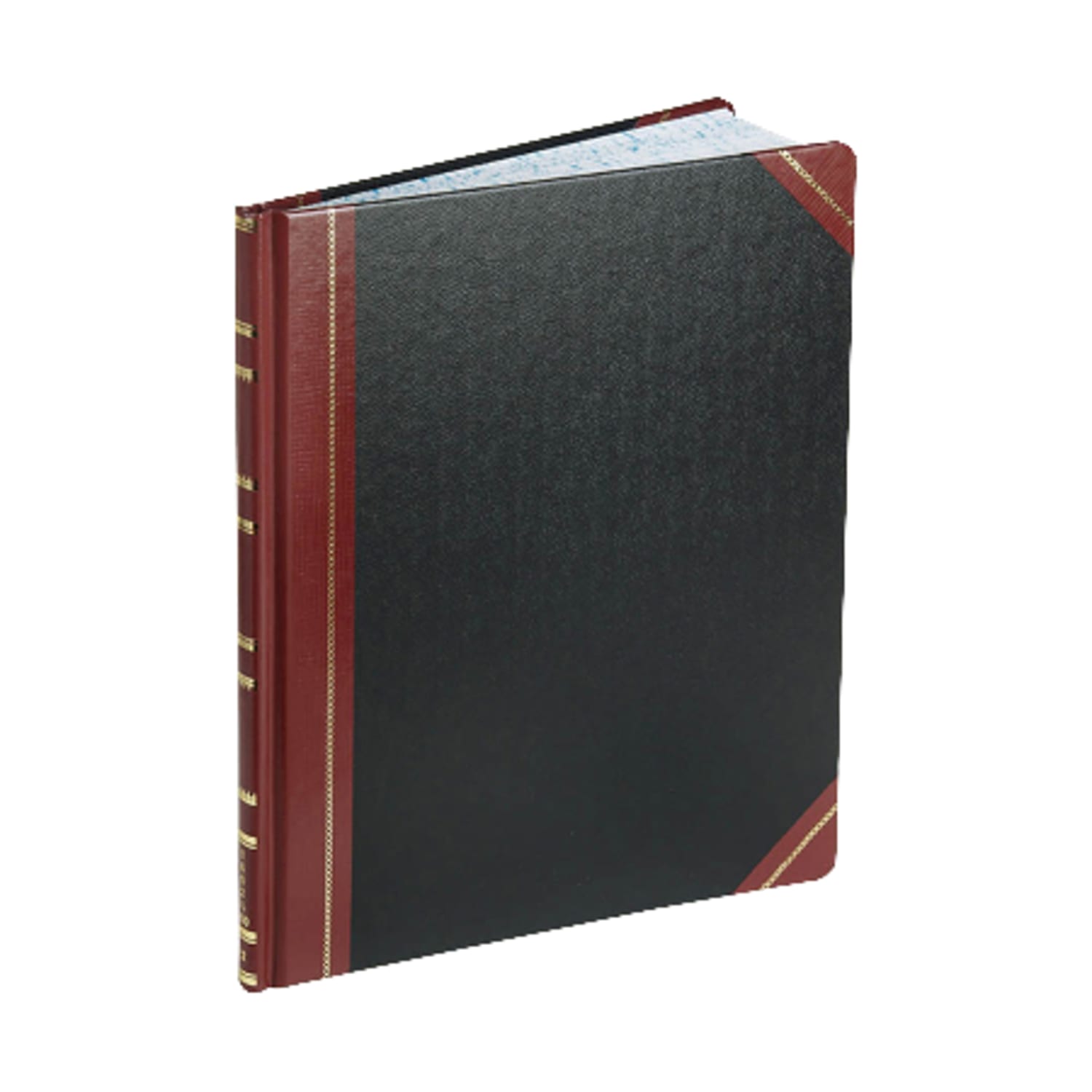 Esselte Columnar Book, 12-Column to Rt., 12 1/4in x 10 1/8in, 150 Sheets, Black