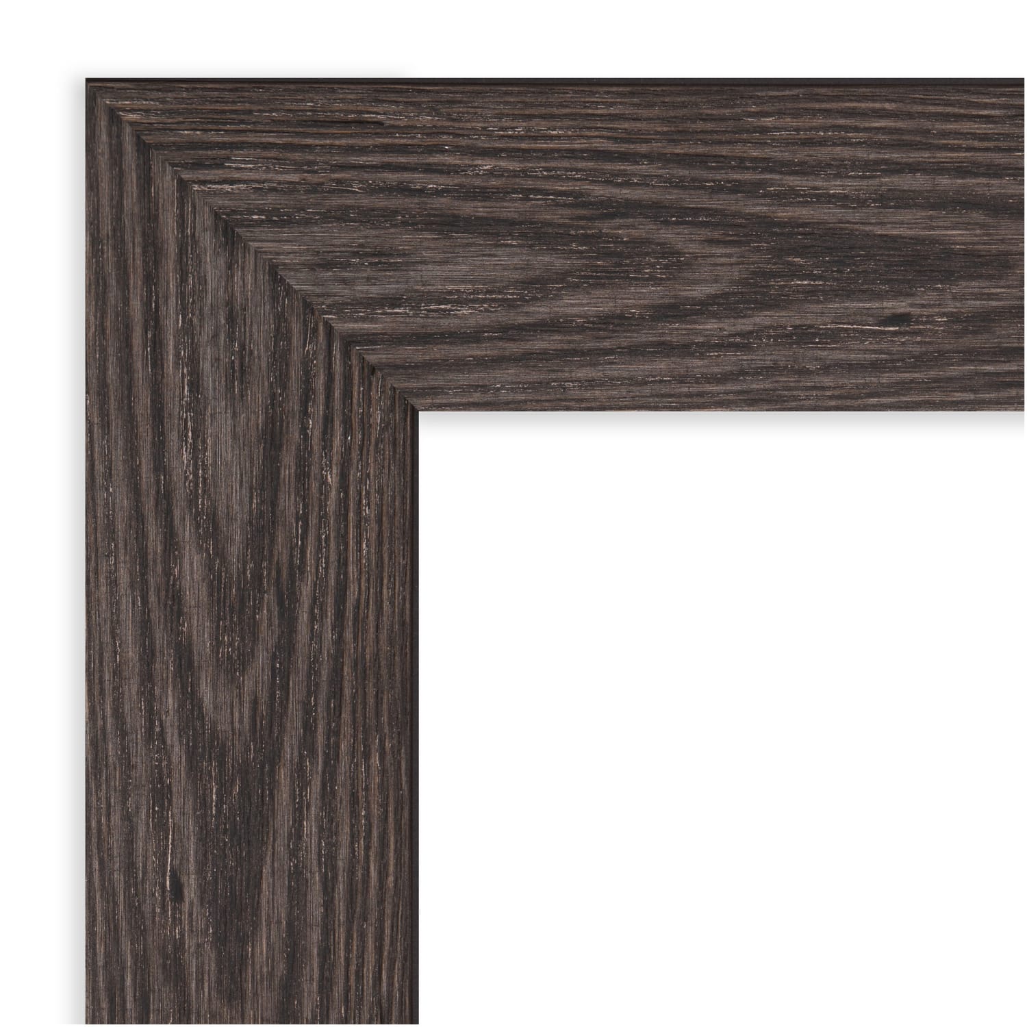 Amanti Art Bridge Wood Picture Frame, 24in x 30in,  Opening Size 18in x 24in, Black - Image 4