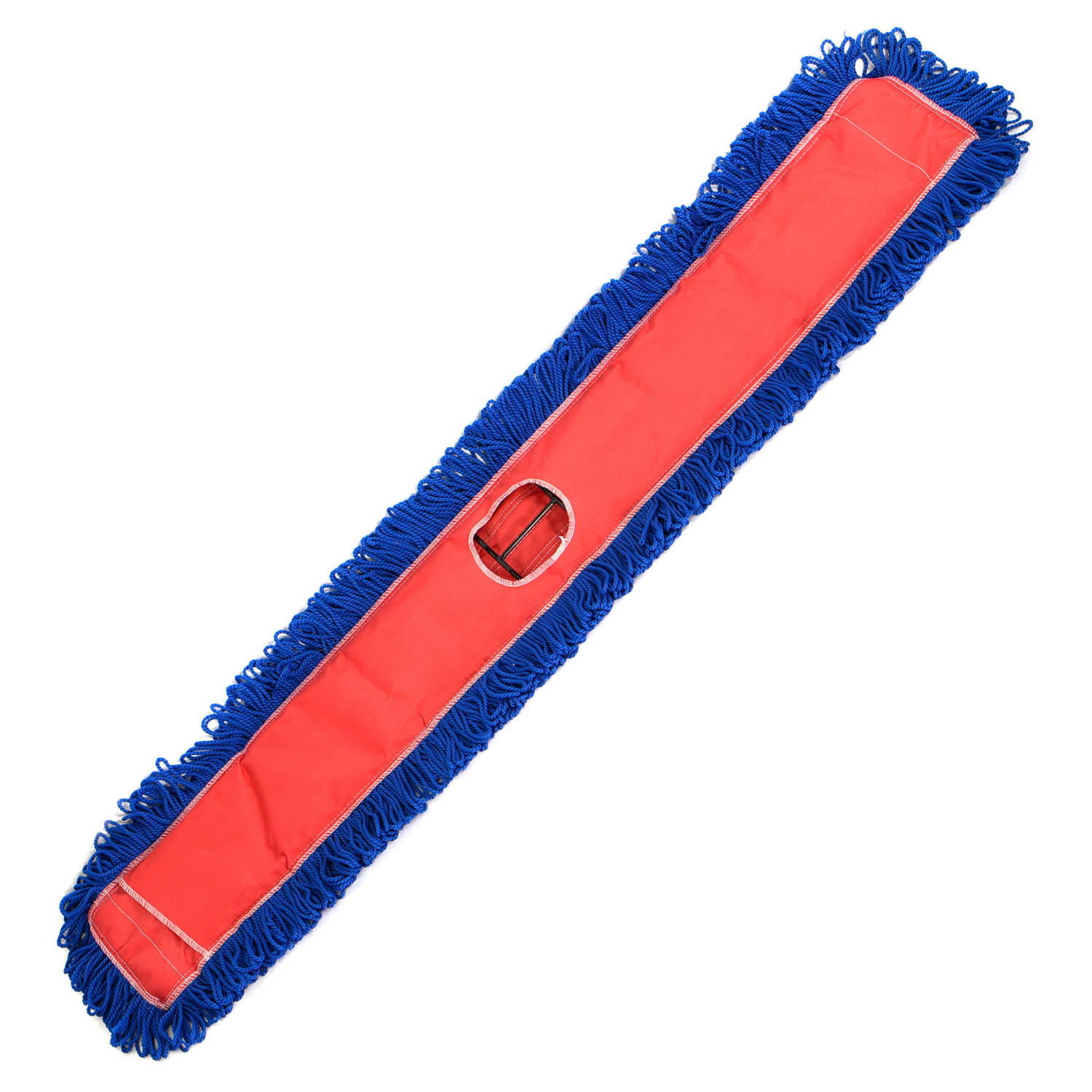 Alpine Industries Microfiber Dry Dust Replacement Mop Heads, 48in, Blue, Pack Of 2 Heads - Image 3