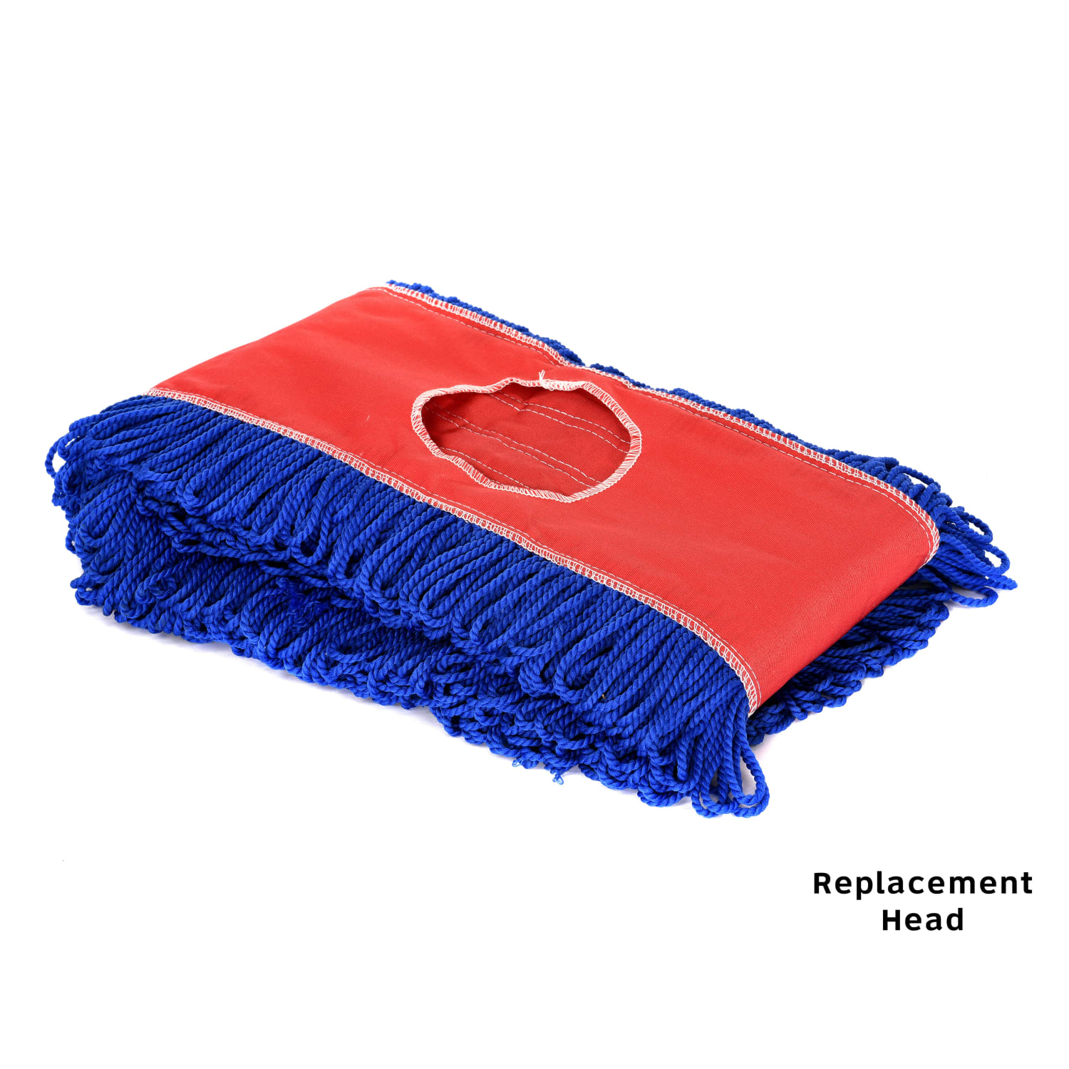 Alpine Industries Microfiber Dry Dust Replacement Mop Heads, 48in, Blue, Pack Of 2 Heads - Image 4