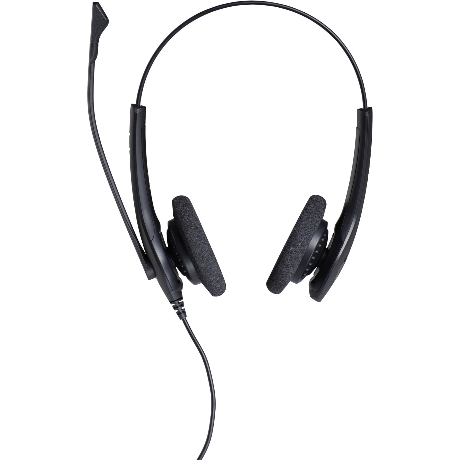 Jabra BIZ 1500 Headset - Quick Disconnect - Wired - Over-the-head - Binaural - Supra-aural - Noise Cancelling MicrophoneTAA Compliant - Image 3