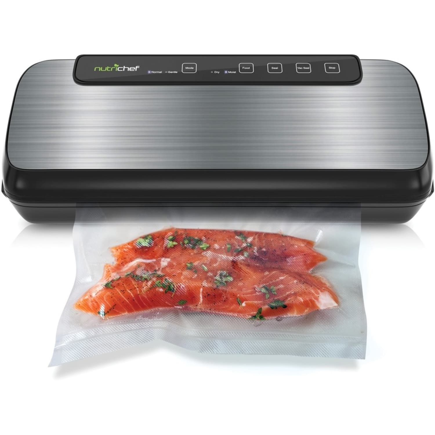 NutriChef Vacuum Sealer PKVS20STS - For Food, Kitchen - Image 3