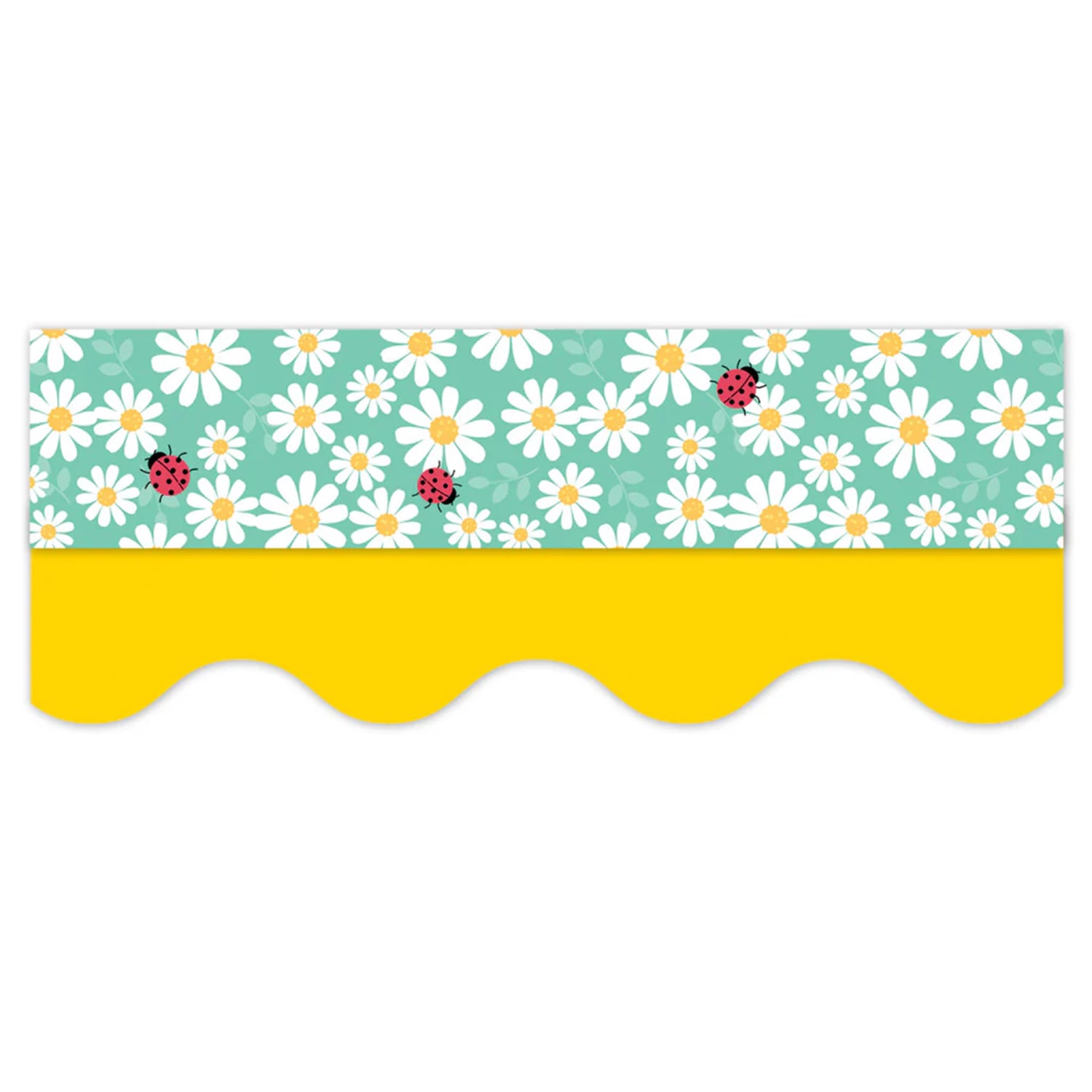 Creative Teaching Press EZ Border, 3in x 24in Strips, Core Decor Daisy Bug, 48 Feet Per Pack, Set Of 3 Packs - Image 5