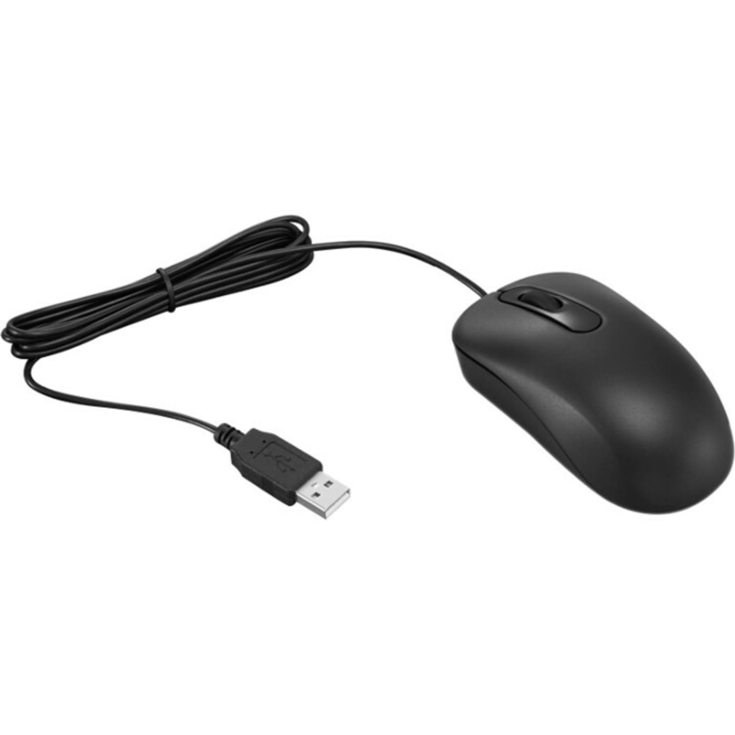 Lenovo Basic Wired Mouse - Full-size Mouse - Optical - Cable - Black - USB Type A - 1000 dpi - Scroll Wheel - 3 Button(s) - Symmetrical - Image 5