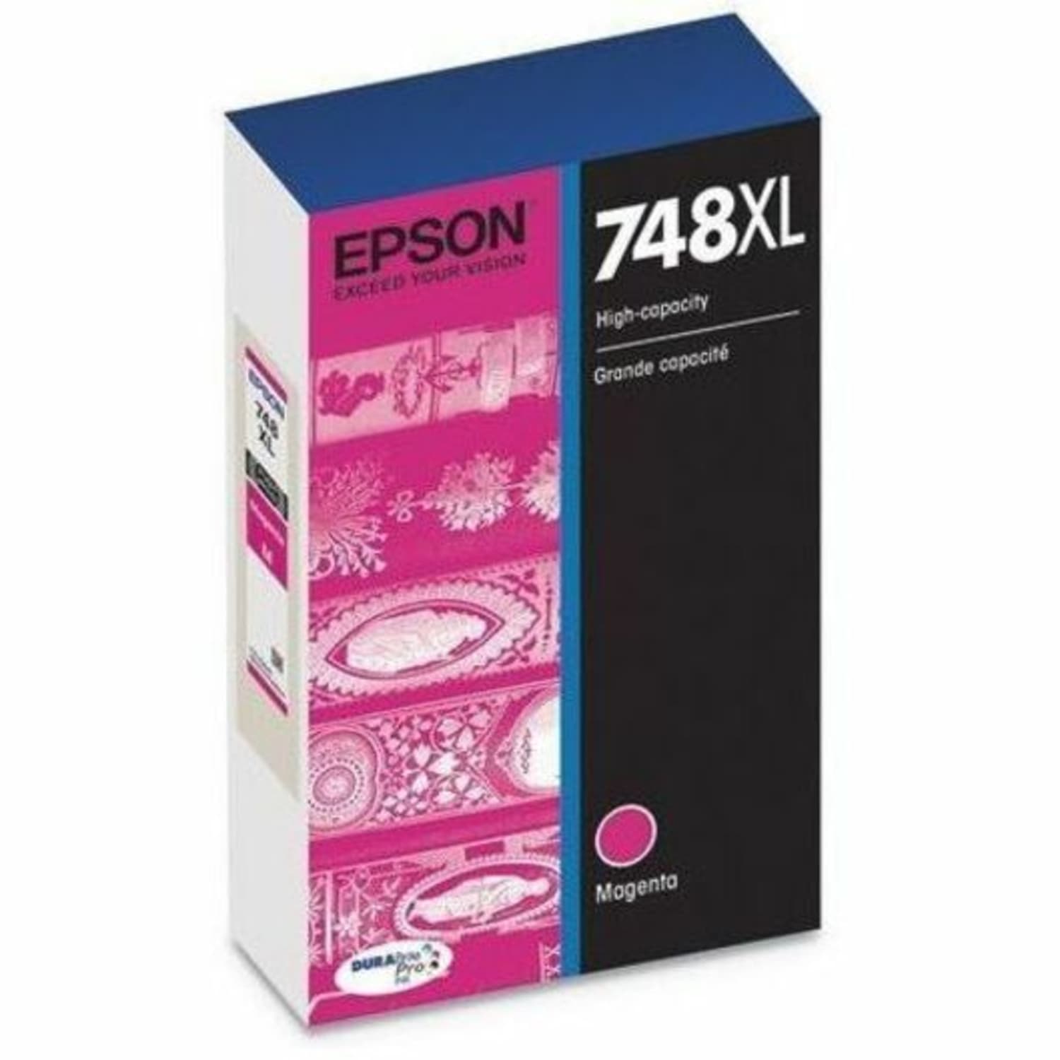 Epson 748 Original High Yield Inkjet Ink Cartridge - Magenta - 1 Pack - 4000 Pages - Image 3