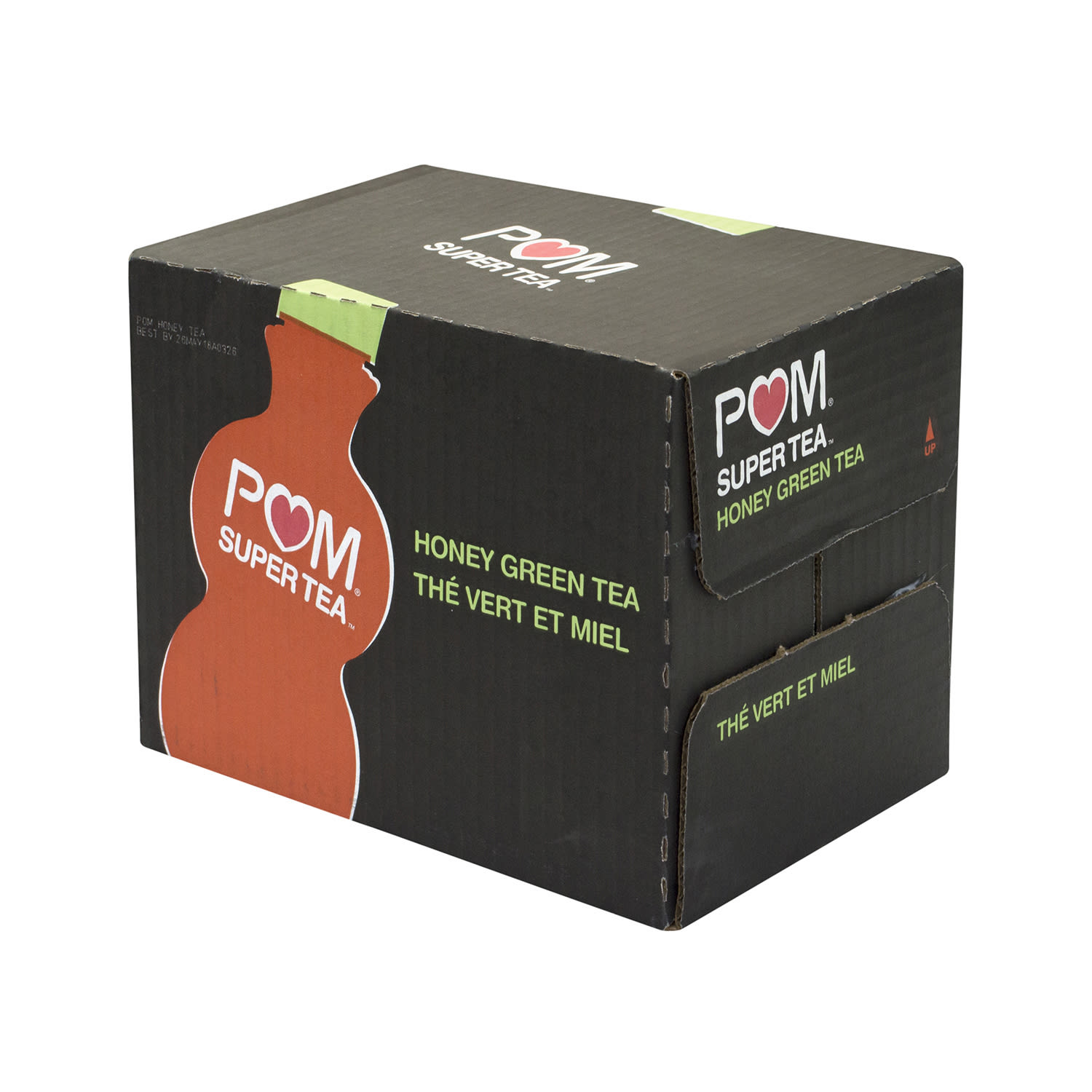 Pom Antioxidant Super Tea Pomegranate Tea, Honey Green Tea, 12 Oz, Carton Of 6 - Image 4