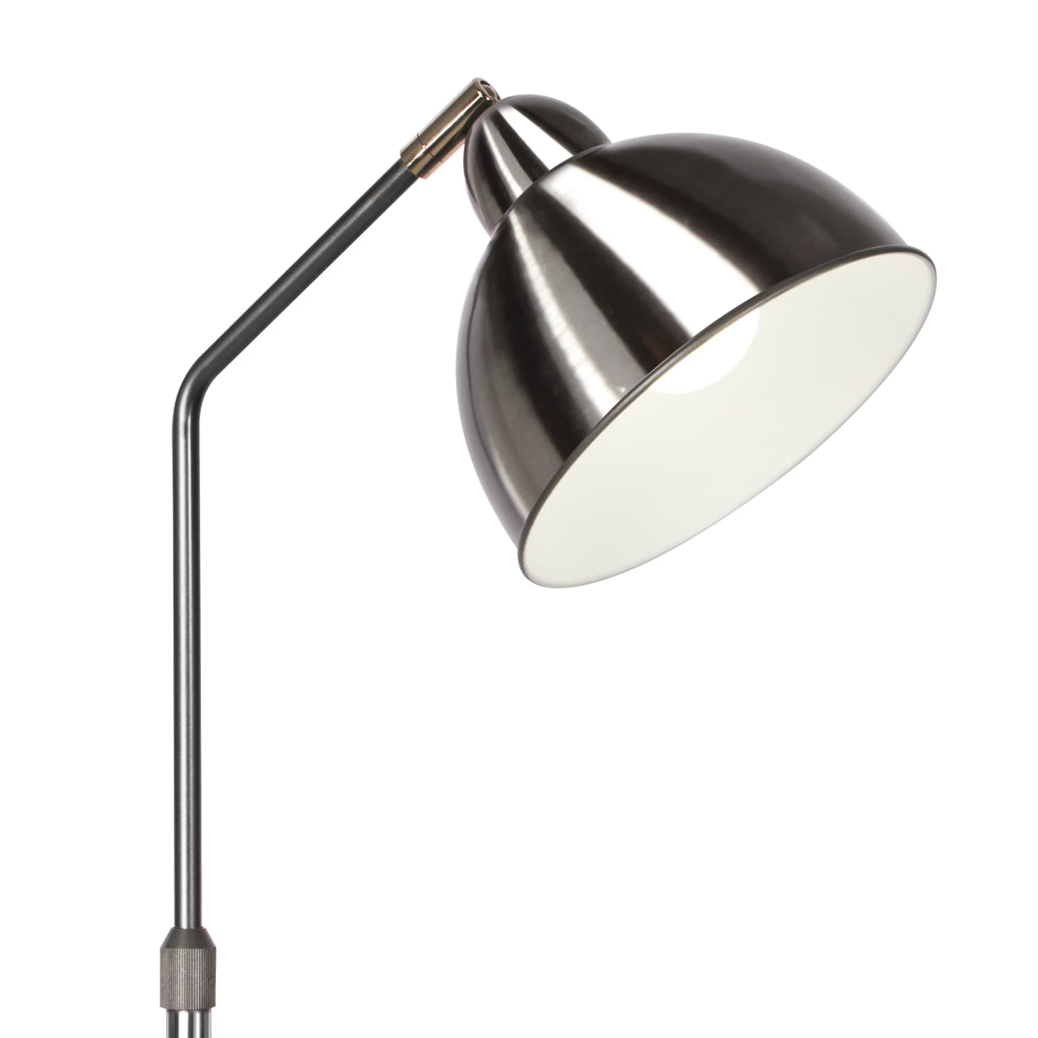 OttLite Covington LED Floor Lamp, 60inH, Brushed Nickel - Image 3