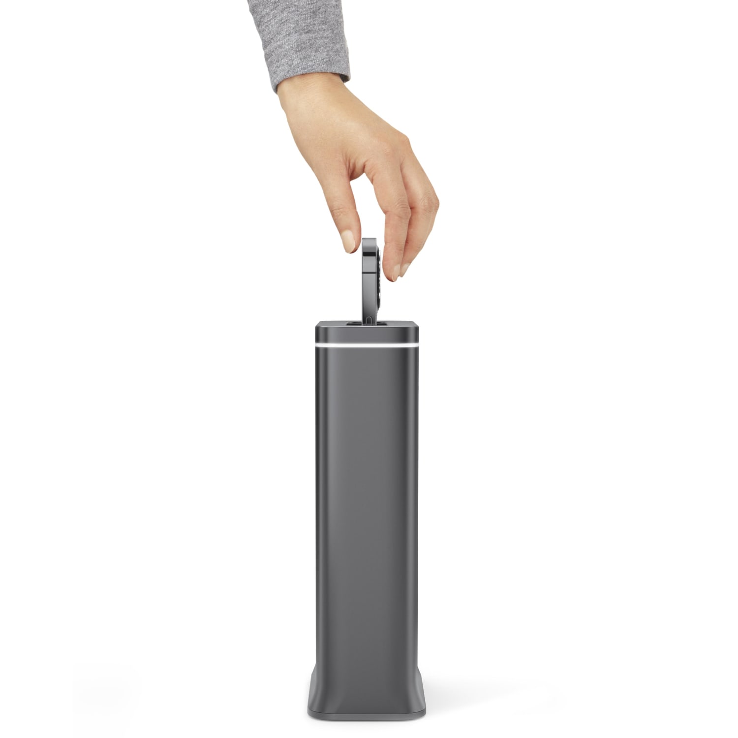 simplehuman Cleanstation Phone Sanitizer With UV-C Light, 7-5/8inH x 4-1/2inW x 2inD, Slate - Image 3