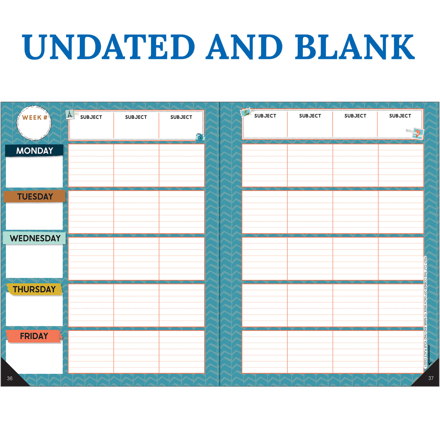 Carson Dellosa Education Teacher Planner, Lets Explore - Image 5
