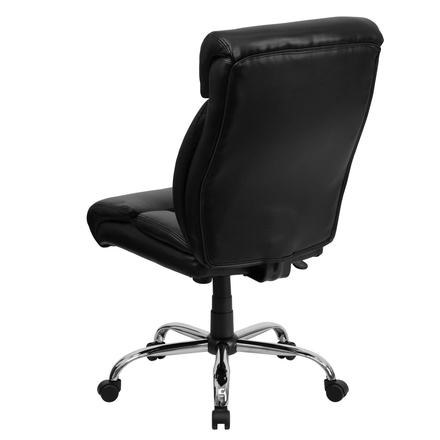 Flash Furniture Hercules Big Tall HighBack Ergonomic LeatherSoft Faux Leather Office Chair With Full Headrest And Chrome Base Black PopularChairscom Flash Furniture Hercules Big Tall High Back Ergonomic LeatherSoft Faux Leather Office Chair With Full Headrest And Chrome Base Black PopularChairscom
