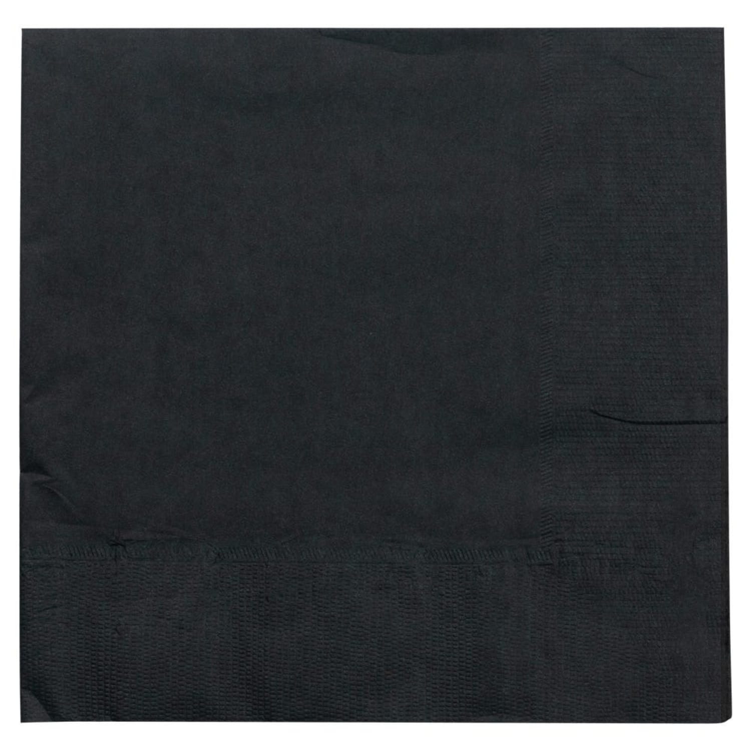 JAM PAPER Medium Lunch Napkins - 6 1/2 x 6 1/2 - Black - 40/Pack - Image 4