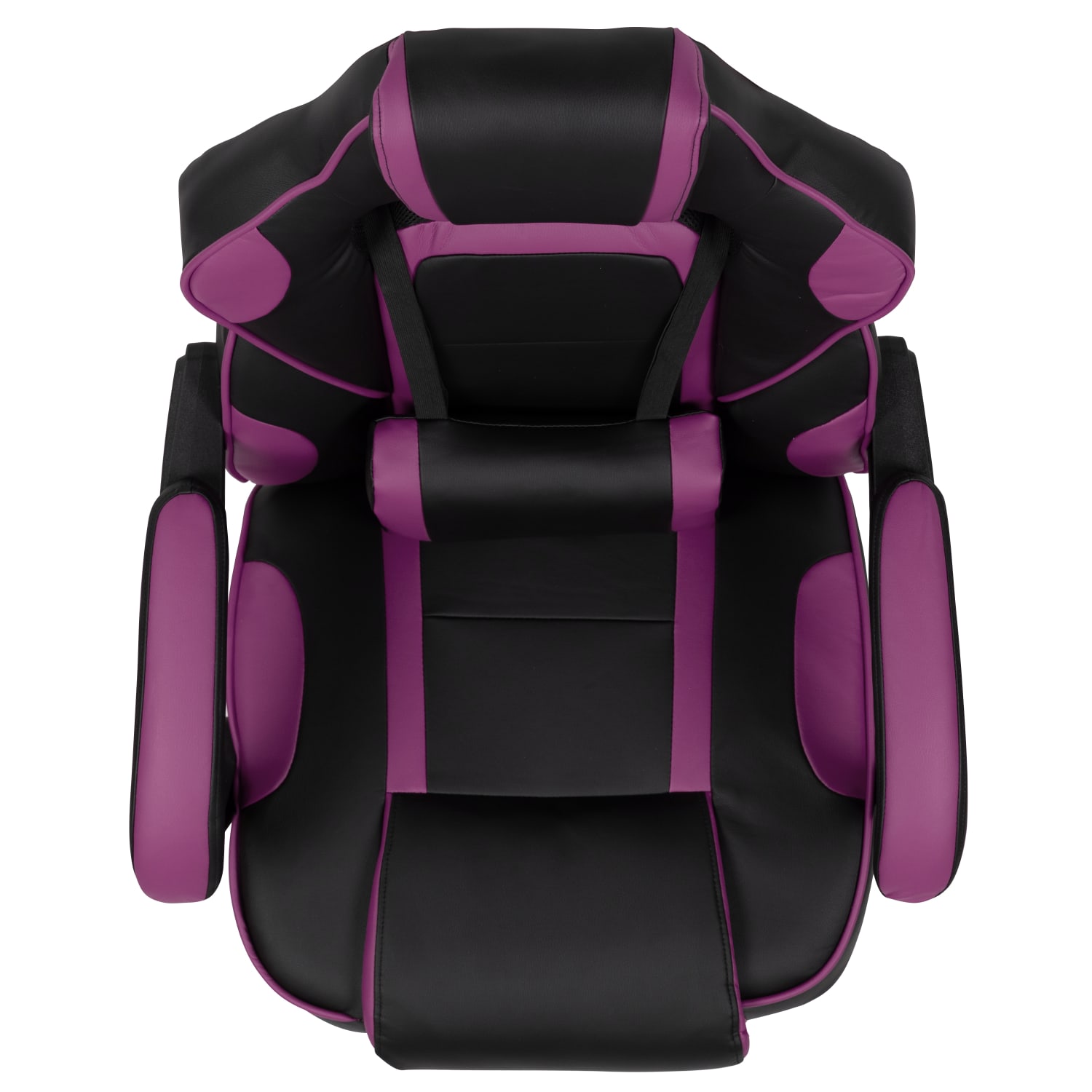 Flash Furniture X40 Gaming Chair With Fully Reclining Back And Arms BlackPurple PopularChairscom