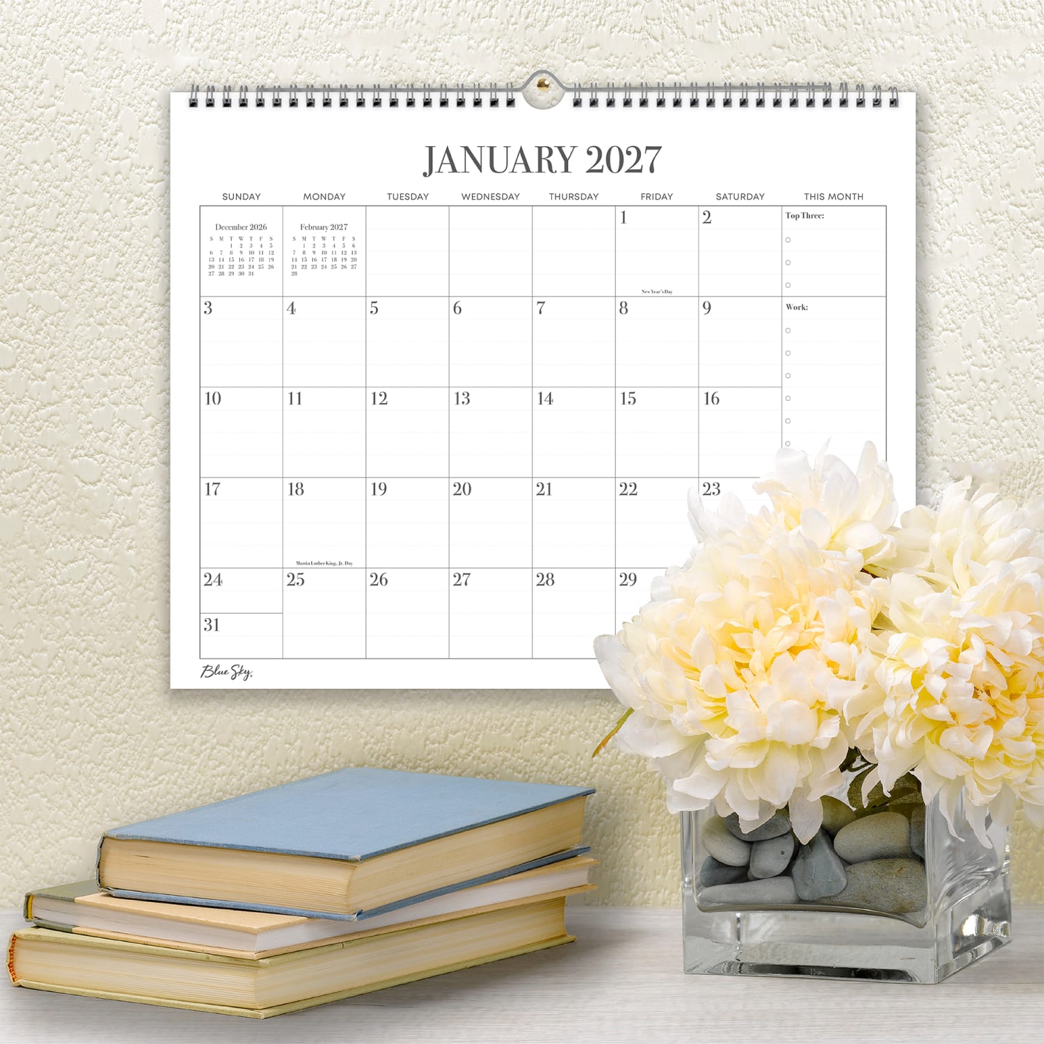 2027 Plan It All Standard Monthly Wall Calendar 15x12 - Image 5