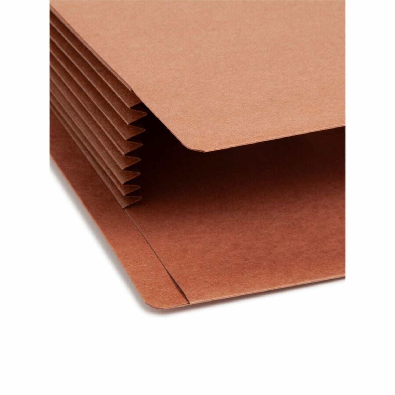 Smead TUFF Pocket File Pockets, End-Tab, Legal Size, 7in Expansion, 30% Recycled, Red, Box Of 5 - Image 5