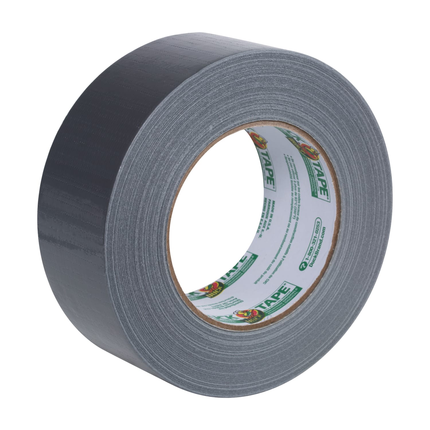 Duck Duct Tape, 1.88in x 55 Yd., Silver, Pack Of 3 Rolls - Image 3