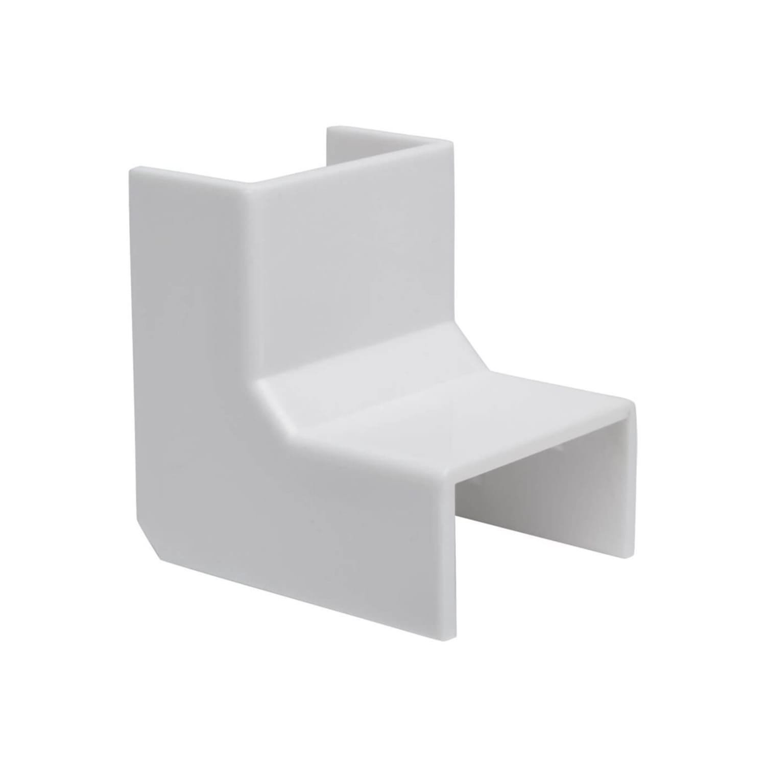 Eaton Tripp Lite Series Raceway Inside Corner Connector for Cable Wiring Duct 20 Pack White - Cable raceway inside corner cover - white - TAA Compliant (pack of 20) - Image 3