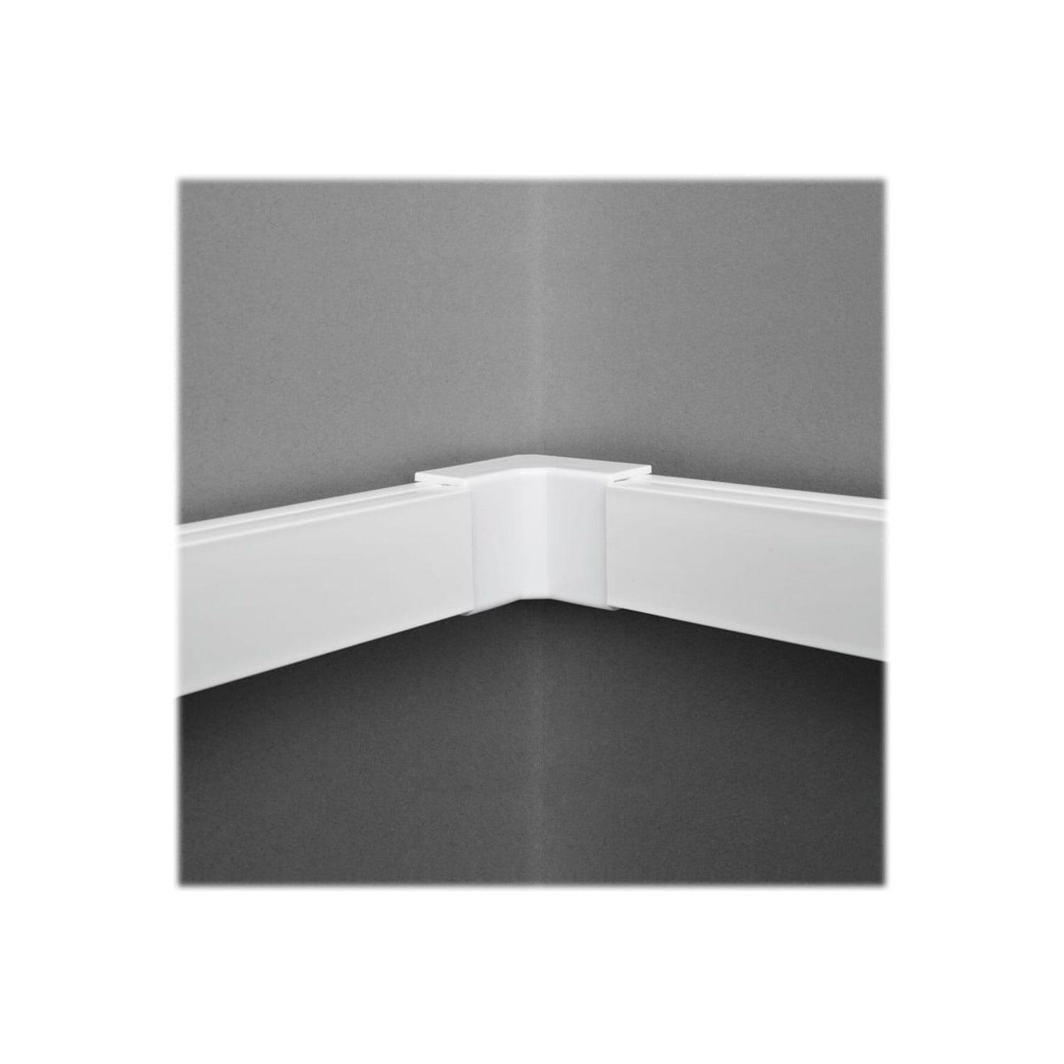 Eaton Tripp Lite Series Raceway Inside Corner Connector for Cable Wiring Duct 20 Pack White - Cable raceway inside corner cover - white - TAA Compliant (pack of 20) - Image 4