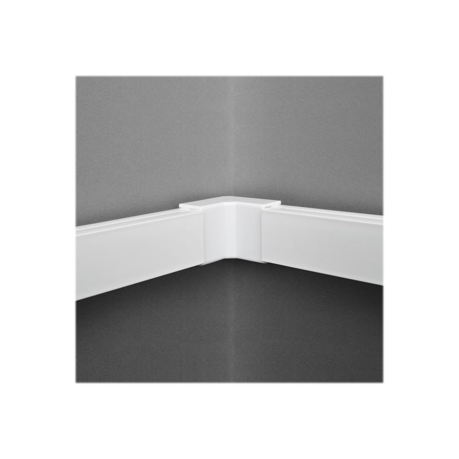 Eaton Tripp Lite Series Raceway Inside Corner Connector for Cable Wiring Duct 20 Pack White - Cable raceway inside corner cover - white - TAA Compliant (pack of 20) - Image 5