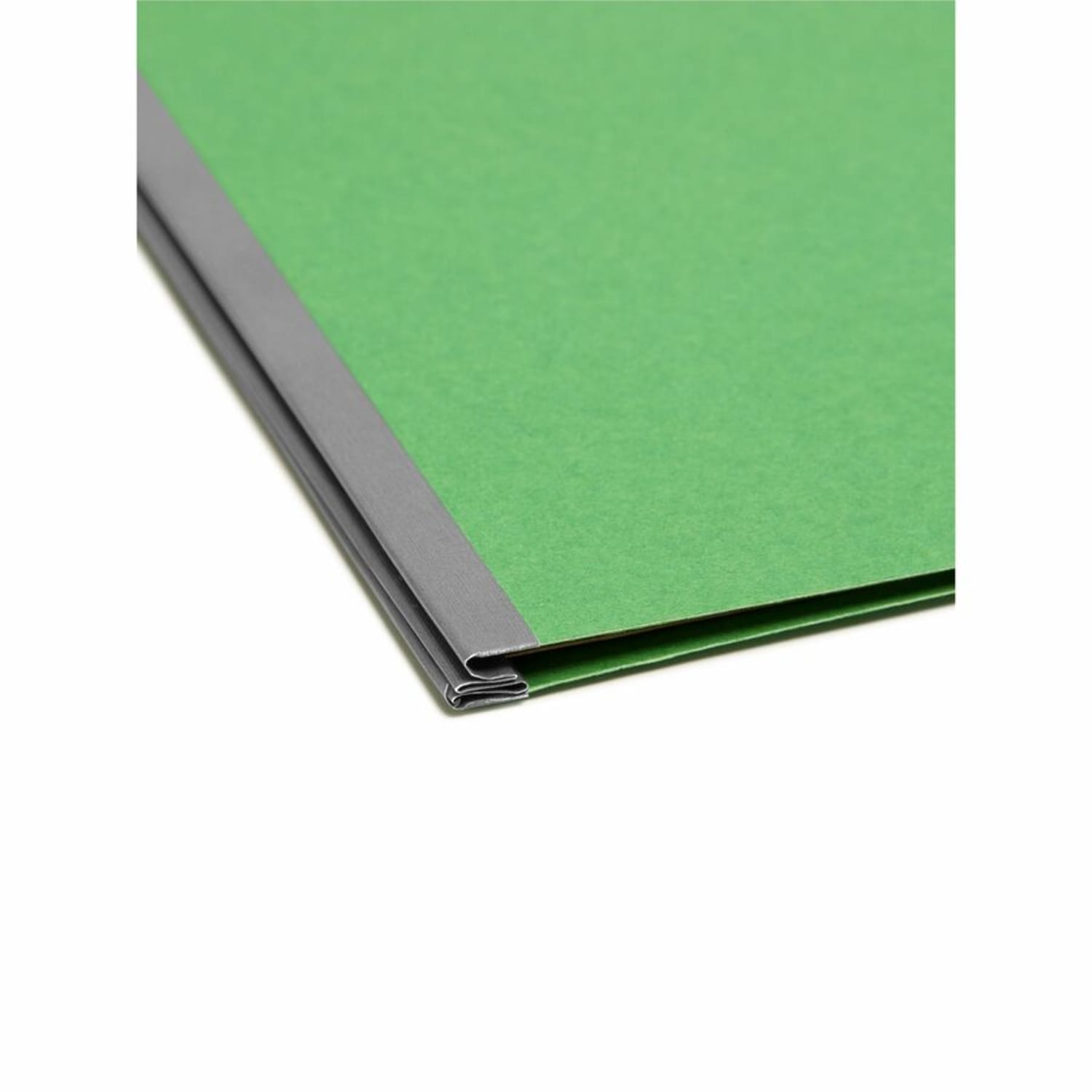 Smead Classification Folders, With SafeSHIELD Coated Fasteners, 1 Divider, 2in Expansion, Legal Size, 50% Recycled, Green, Box Of 10 - Image 5