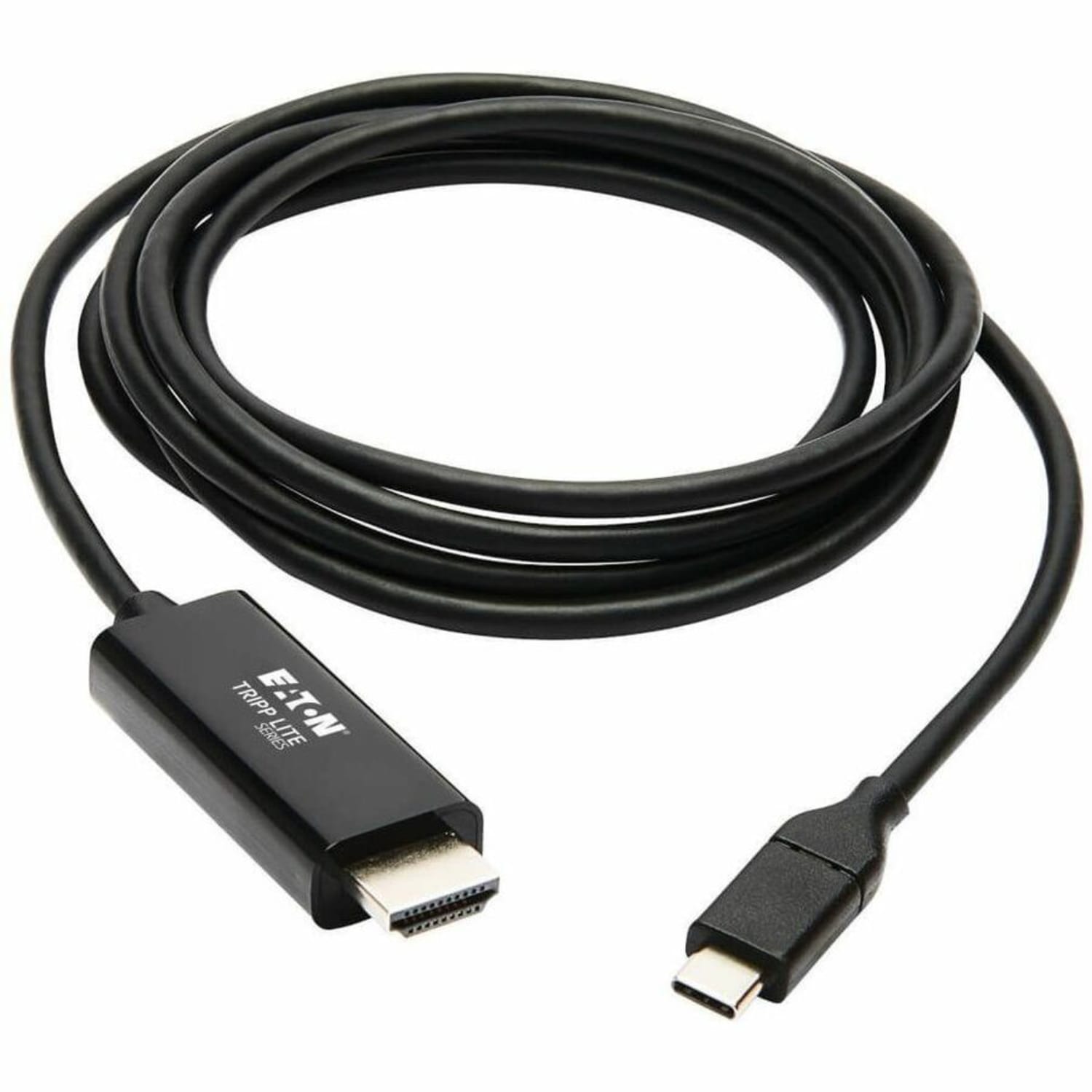 Tripp Lite by Eaton USB-C to HDMI Adapter Cable (M/M), 4K 60 Hz, 4:4:4, Thunderbolt 3 Compatible, Black, 6 ft. (1.8 m) - Image 3
