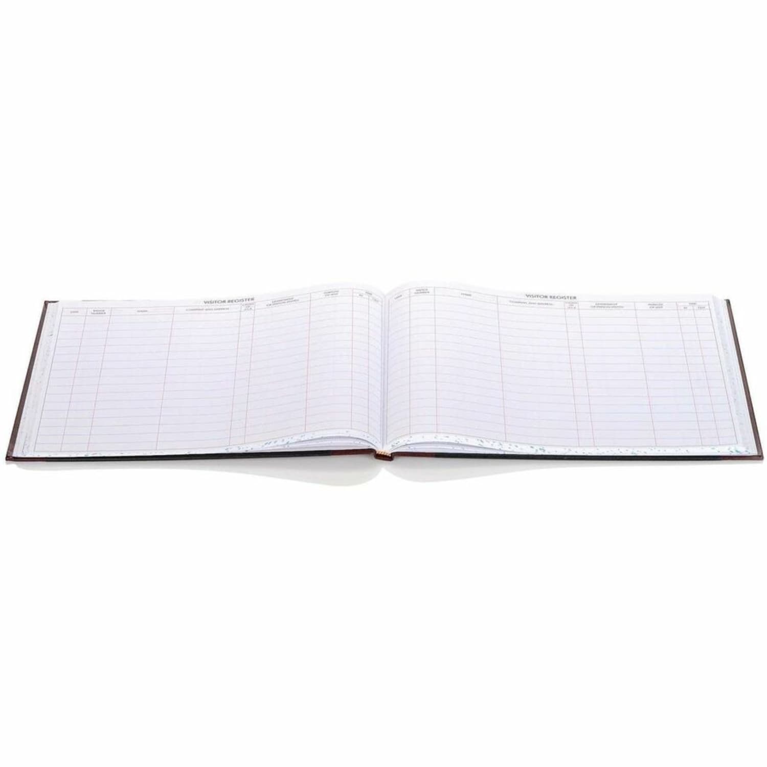 Wilson Jones Visitor Register, 12 1/2in x 9 1/2in, Black - Image 4