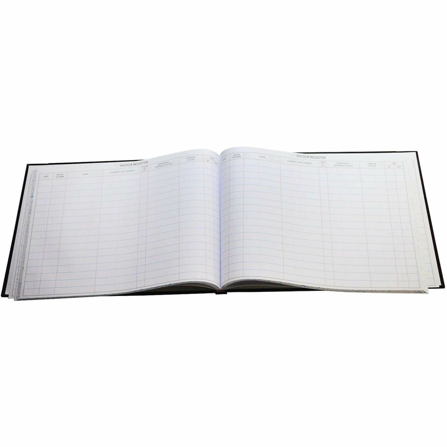 Wilson Jones Visitor Register, 12 1/2in x 9 1/2in, Black - Image 5