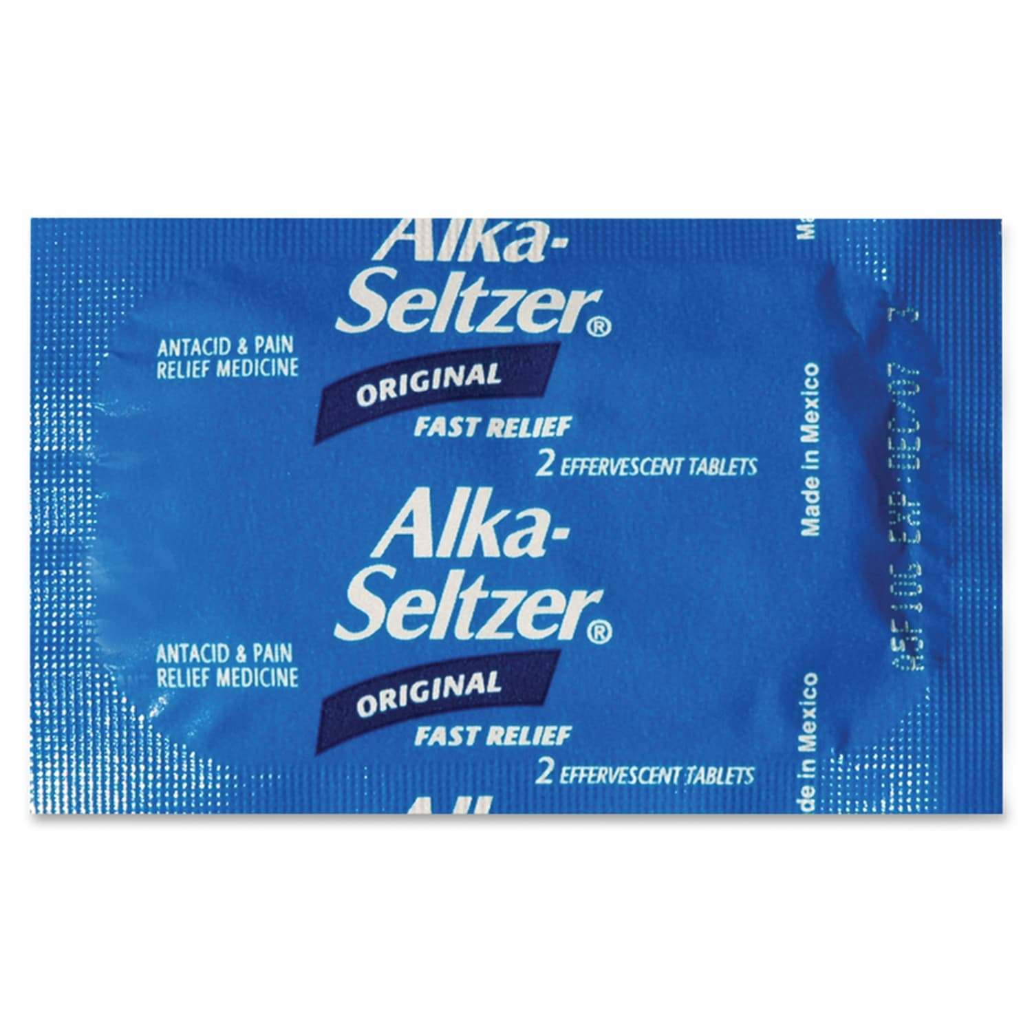 Lil Drugstore Alka-Seltzer, 2 Per Packet, Box Of 15 Packets - Image 4