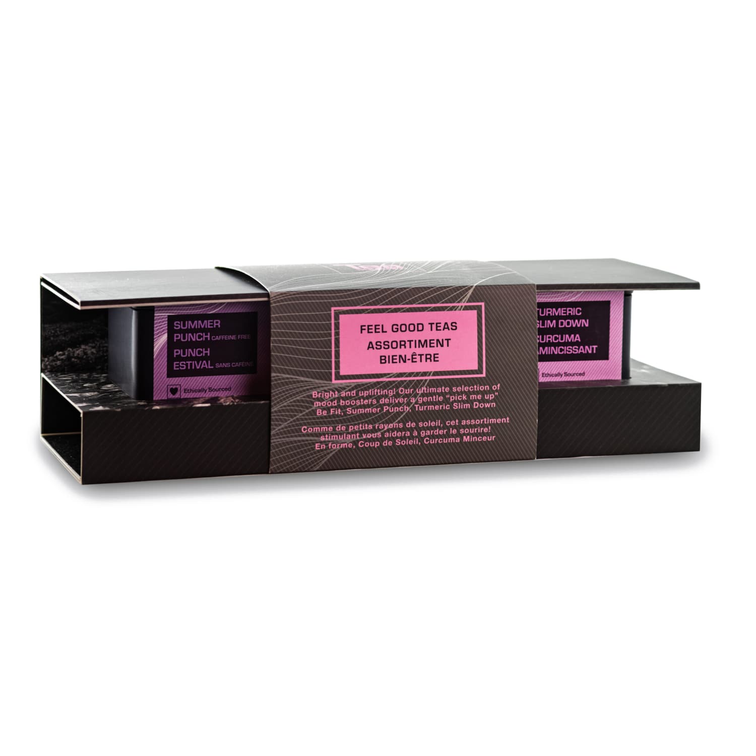 Tea Squared Feel Good Tea Gift Set, Multicolor, Set Of 12 Tea Flavors