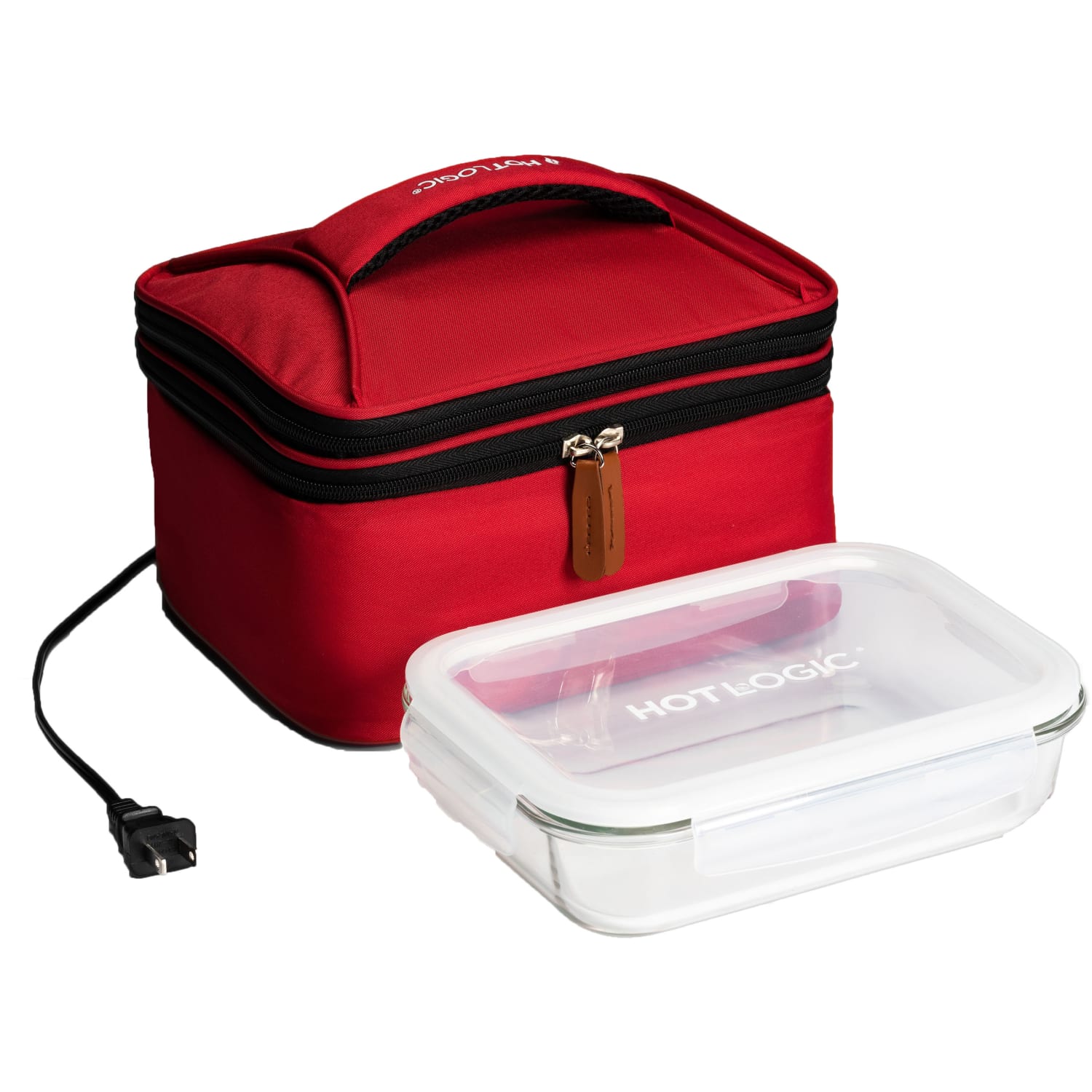 HOTLOGIC Portable Personal Expandable 12V Mini Oven XP, Red - Image 5