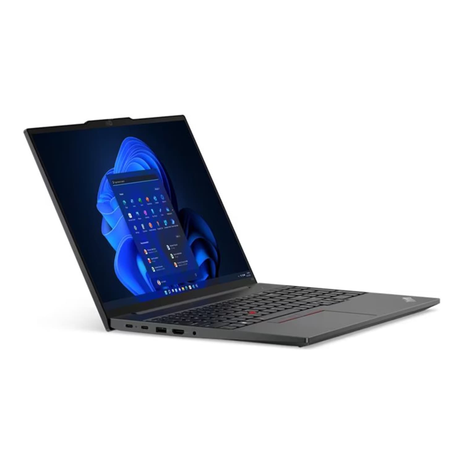 Lenovo ThinkPad E16 Gen 1 21JN003YUS 16in Notebook - WUXGA - 1920 x 1200 - Intel Core i5 13th Gen i5-1335U Deca-core (10 Core) 1.30 GHz - 16 GB Total RAM - 8 GB On-board Memory - 256 GB SSD - Graphite Black - Intel Chip - Windows 11 Pro - Image 4