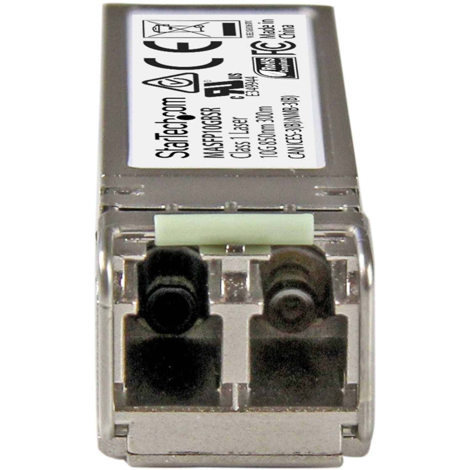 StarTech.com Cisco Meraki MA-SFP-10GB-SR Compatible SFP+ Module - 10GBASE-SR Fiber Optical SFP Transceiver - MASFP10GBSR - Image 3