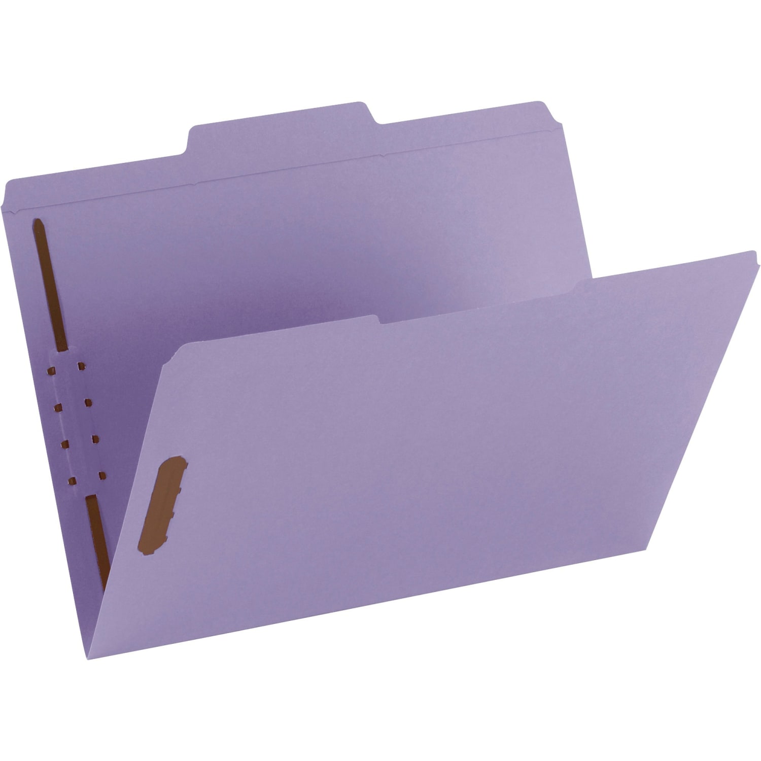 Smead Color Top-Tab Fastener File Folders, Letter Size, Lavender, Box Of 50 - Image 5