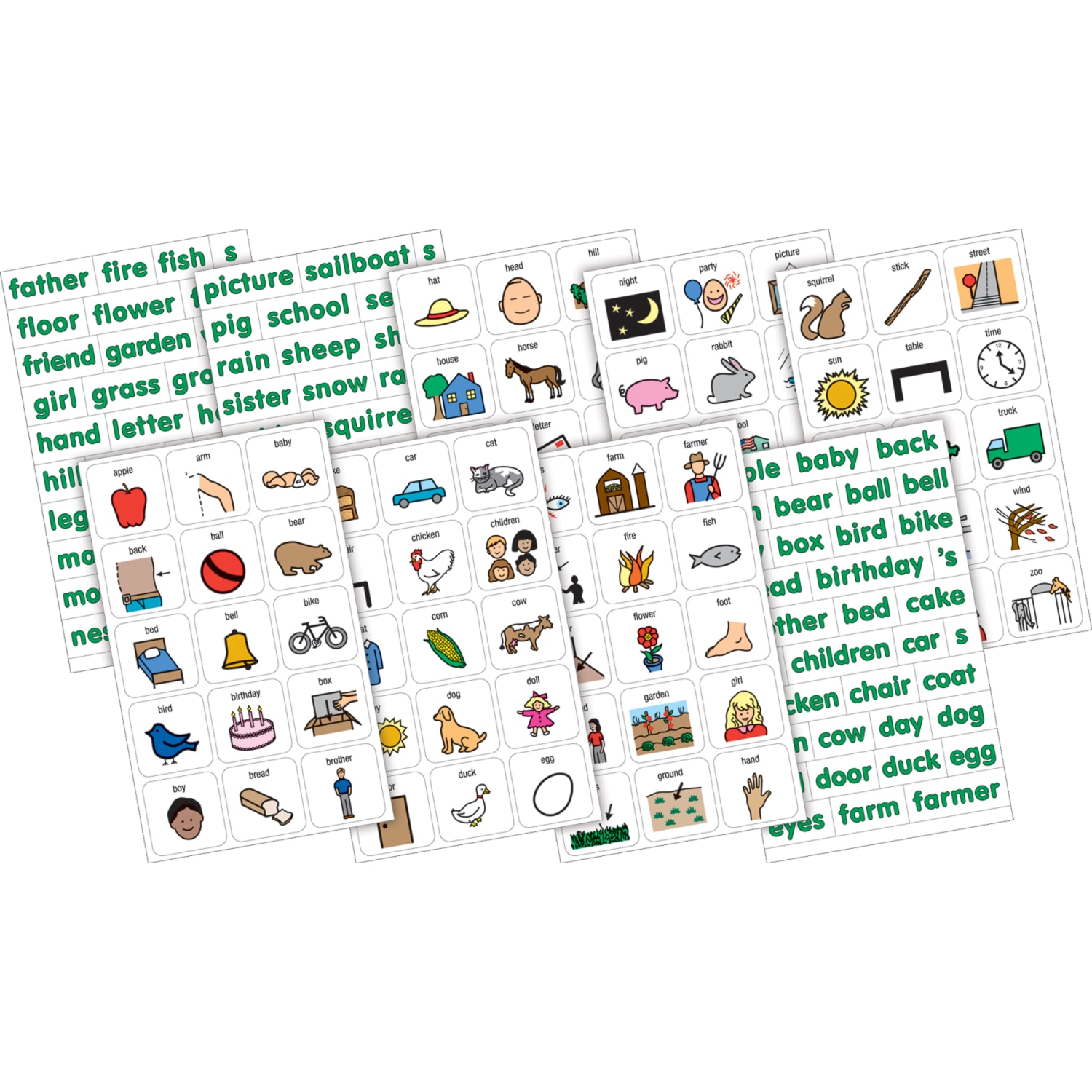 Barker Creek Magnets, Learning Magnets, PCS Nouns Set, Grades Pre-K+, Pack Of 180 - Image 5