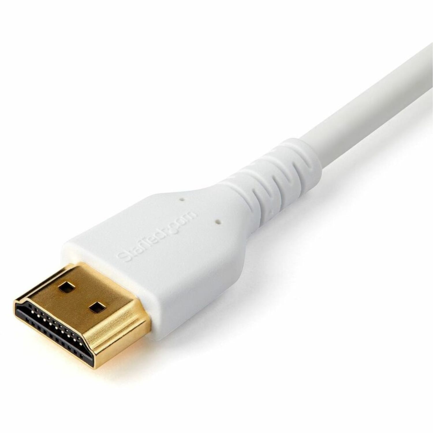 StarTech.com 1m Premium Certified HDMI 2.0 Cable with Ethernet - 3ft High Speed UHD 4K 60Hz HDR Durable Rugged Ultra HD HDMI Monitor Cord - 3.3ft/1m Premium Certified HDMI 2.0 with Ethernet; 4K 60Hz 4096x2160p/UHD/HDR10/Ultra wide/32 Ch Audio - Image 3