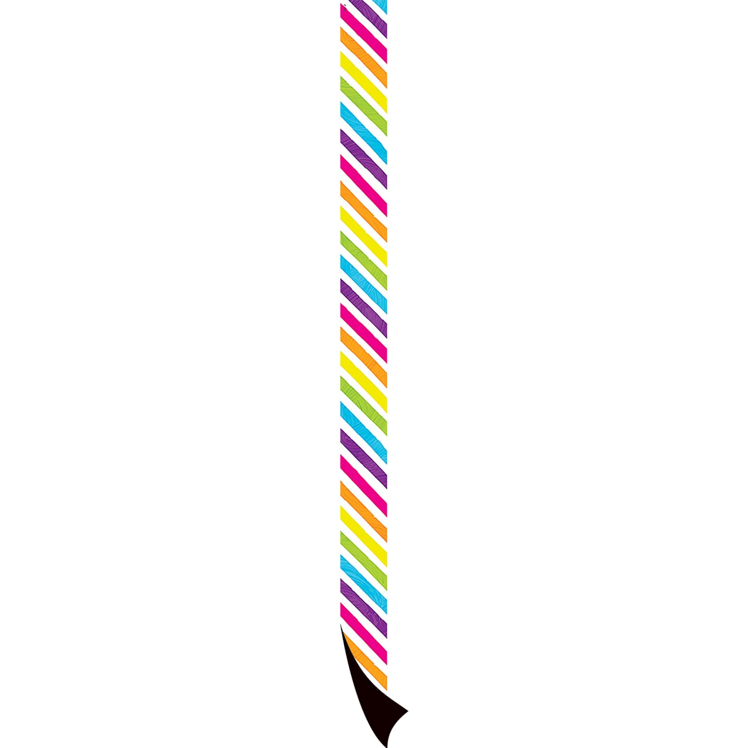 Teacher Created Resources Magnetic Borders, 24in x 1-1/2in, Brights 4Ever Stripes, 12 Borders Per Pack, Set Of 2 Packs - Image 4